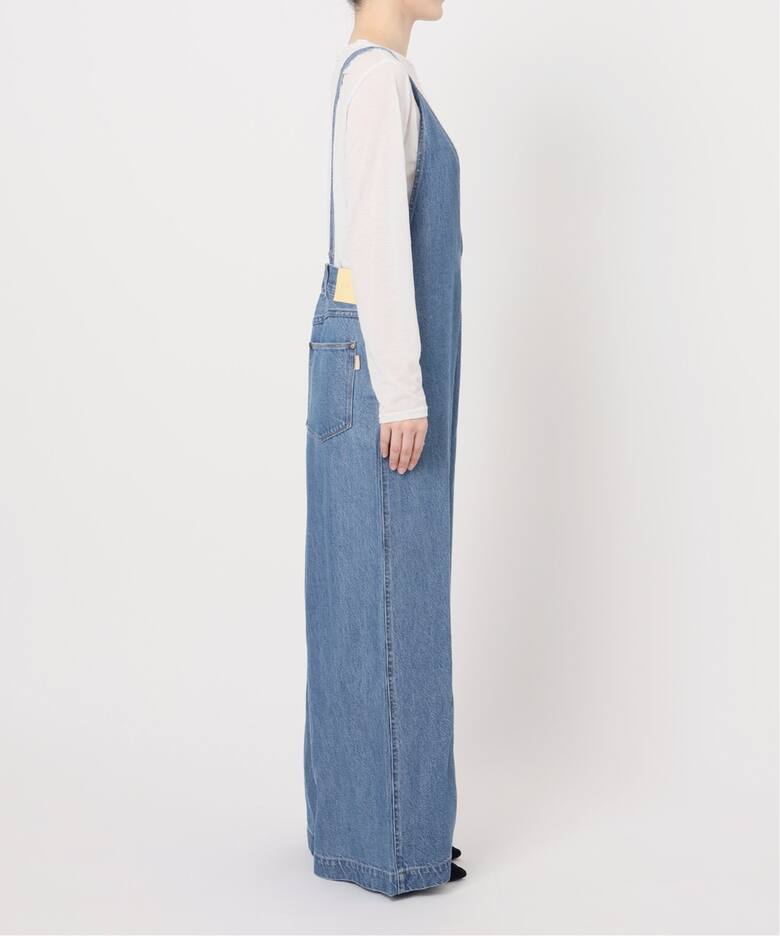 DU JOUR/デュ ジュール V NECK JEAN SALOPETTE（サロペット 