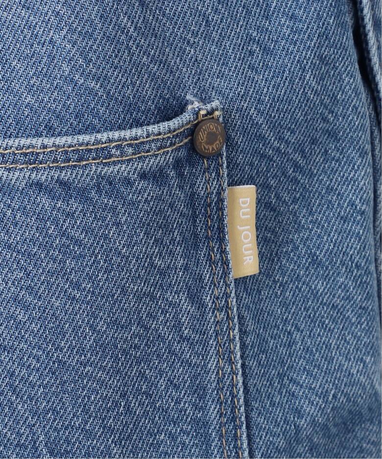 DU JOUR/デュ ジュール V NECK JEAN SALOPETTE（サロペット 