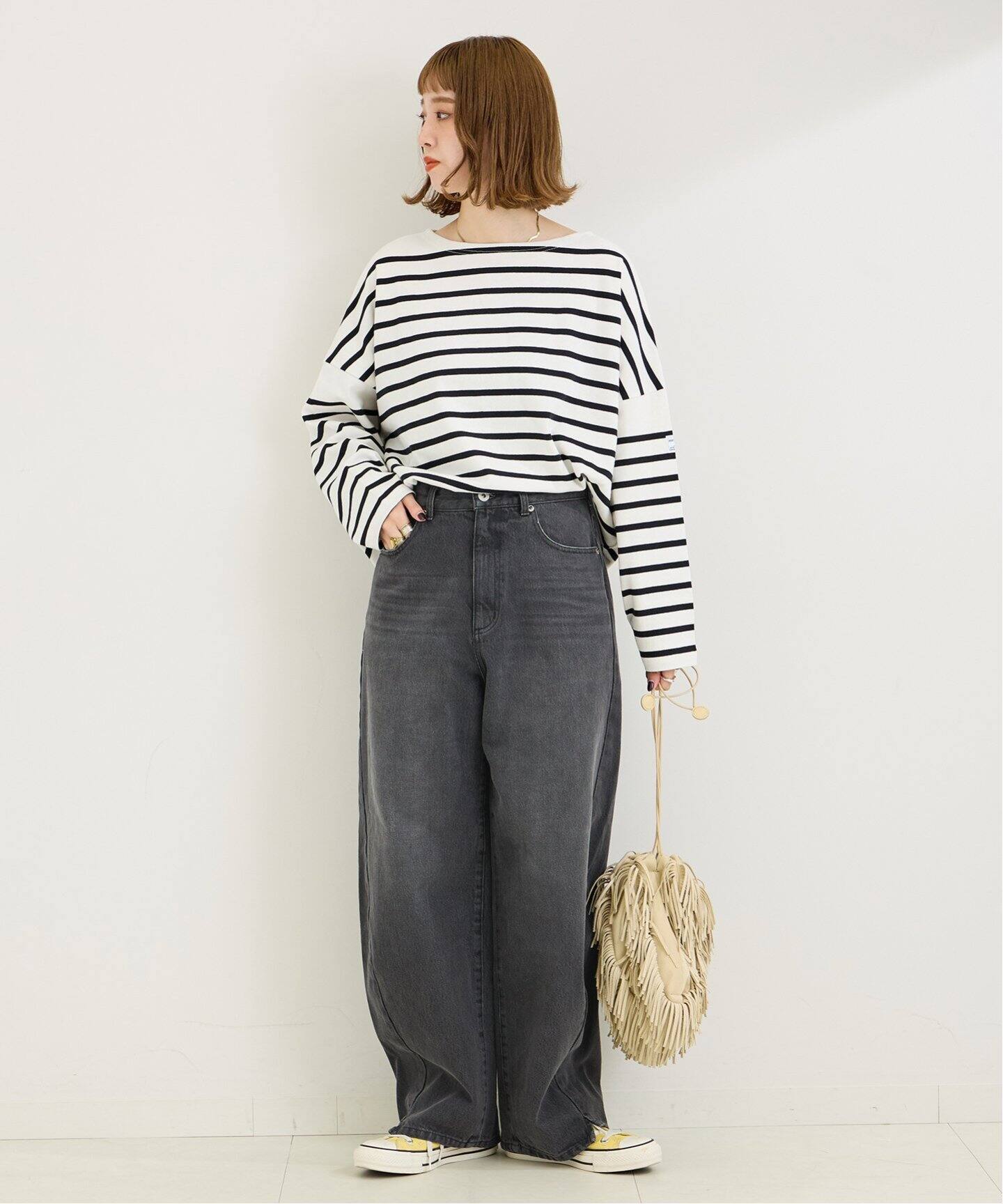 デュ ジュール BARREL BAGGY JEAN B.C STOCK｜《追加》ウォッシャブル / DU JOUR/デュ ジュール