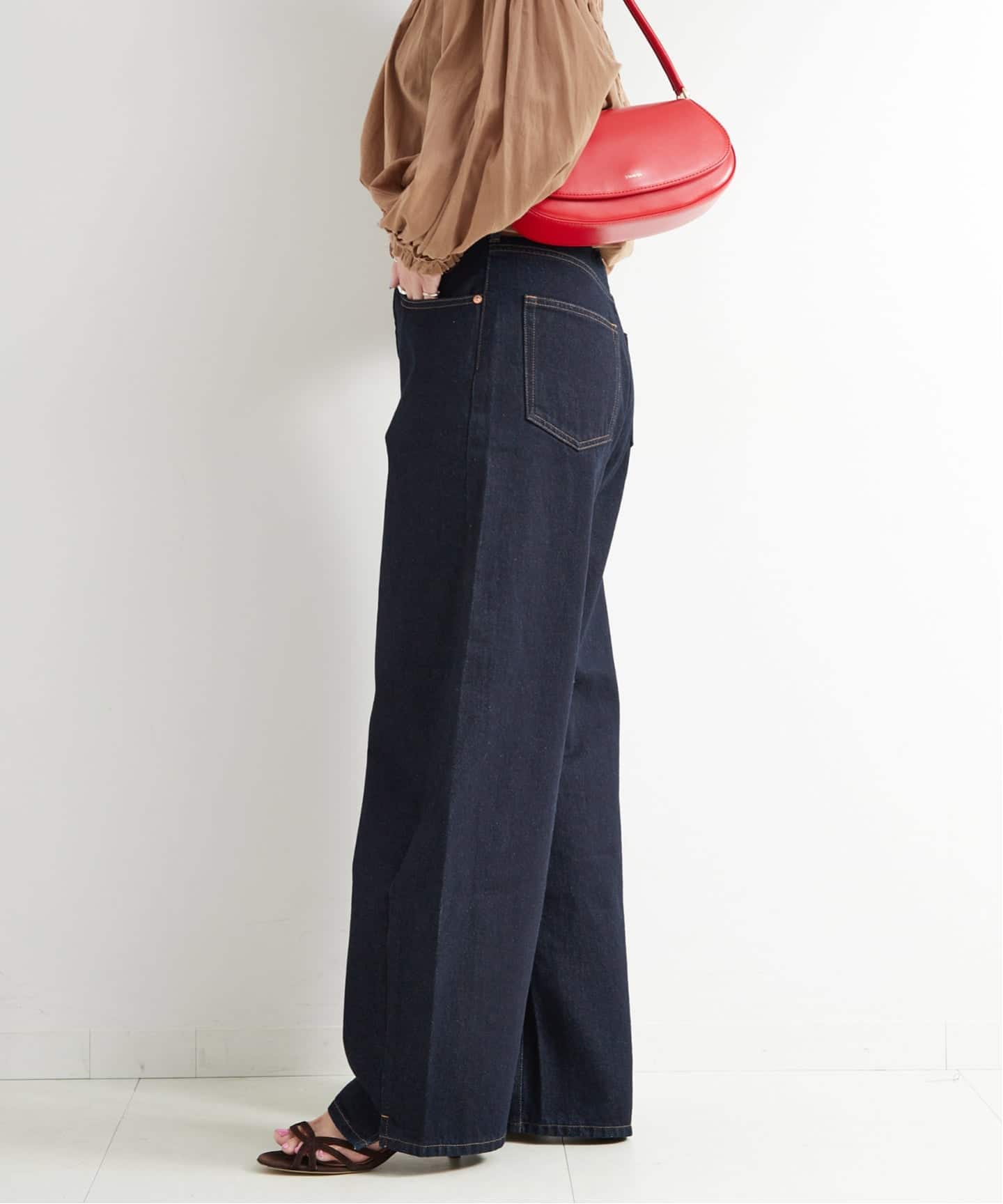 BC.STOCK☆ DU JOUR/デュ ジュール カーブジーンズ36 グレー 追加5予約》ウォッシャブル / DU JOUR/デュ ジュール BARREL