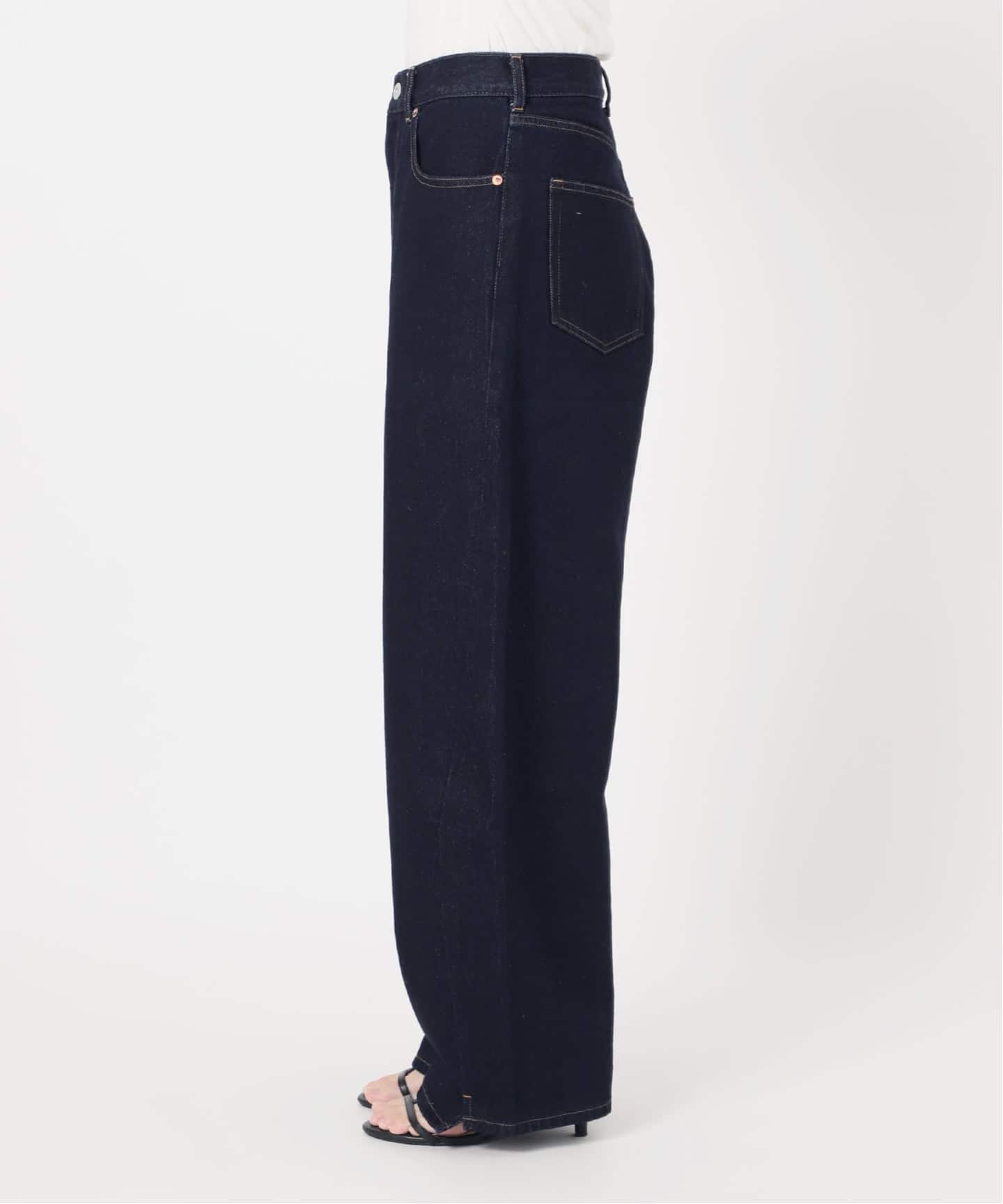 追加5》ウォッシャブル / DU JOUR/デュ ジュール BARREL BAGGY JEAN