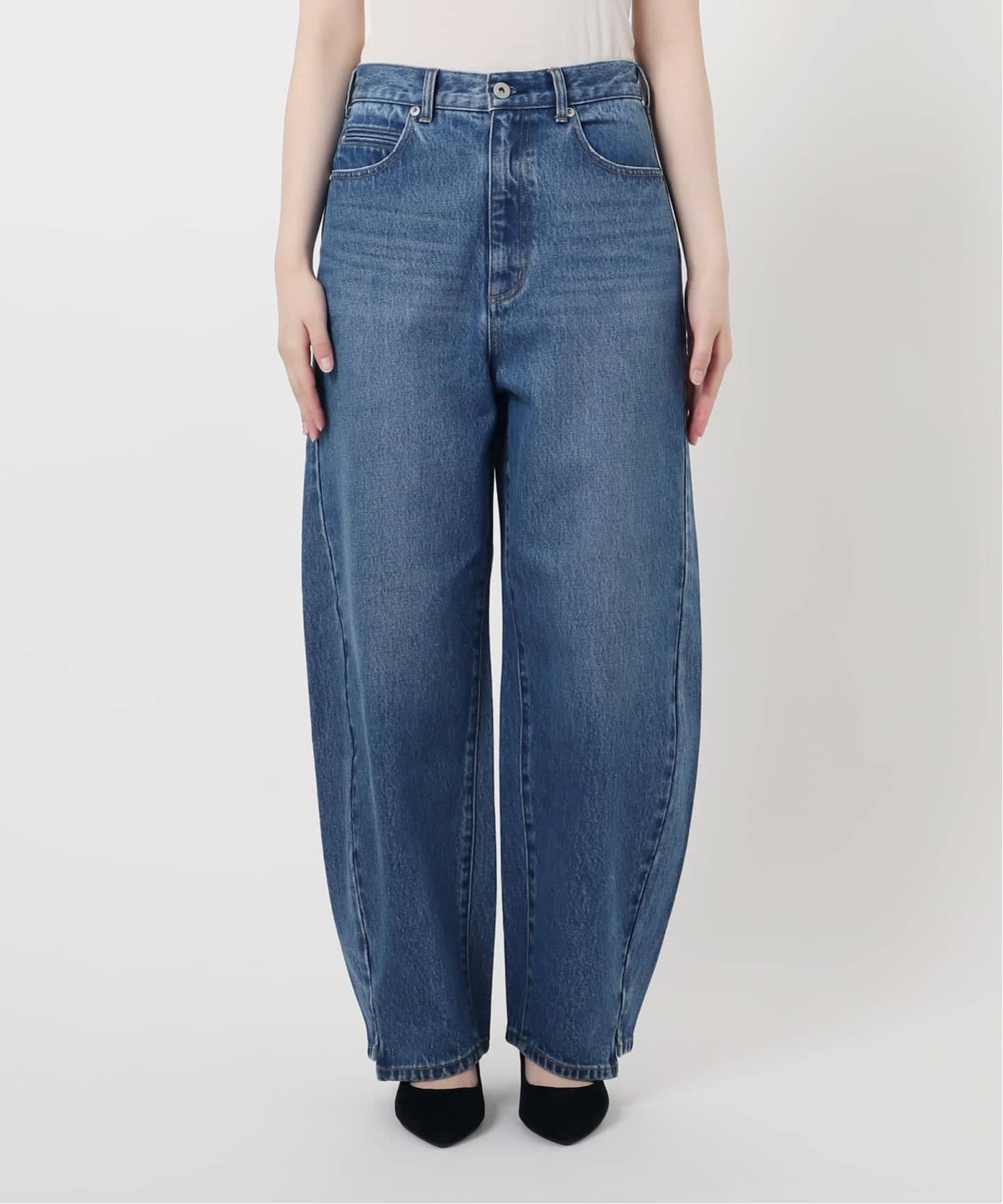 追加6》ウォッシャブル / DU JOUR/デュ ジュール BARREL BAGGY JEAN