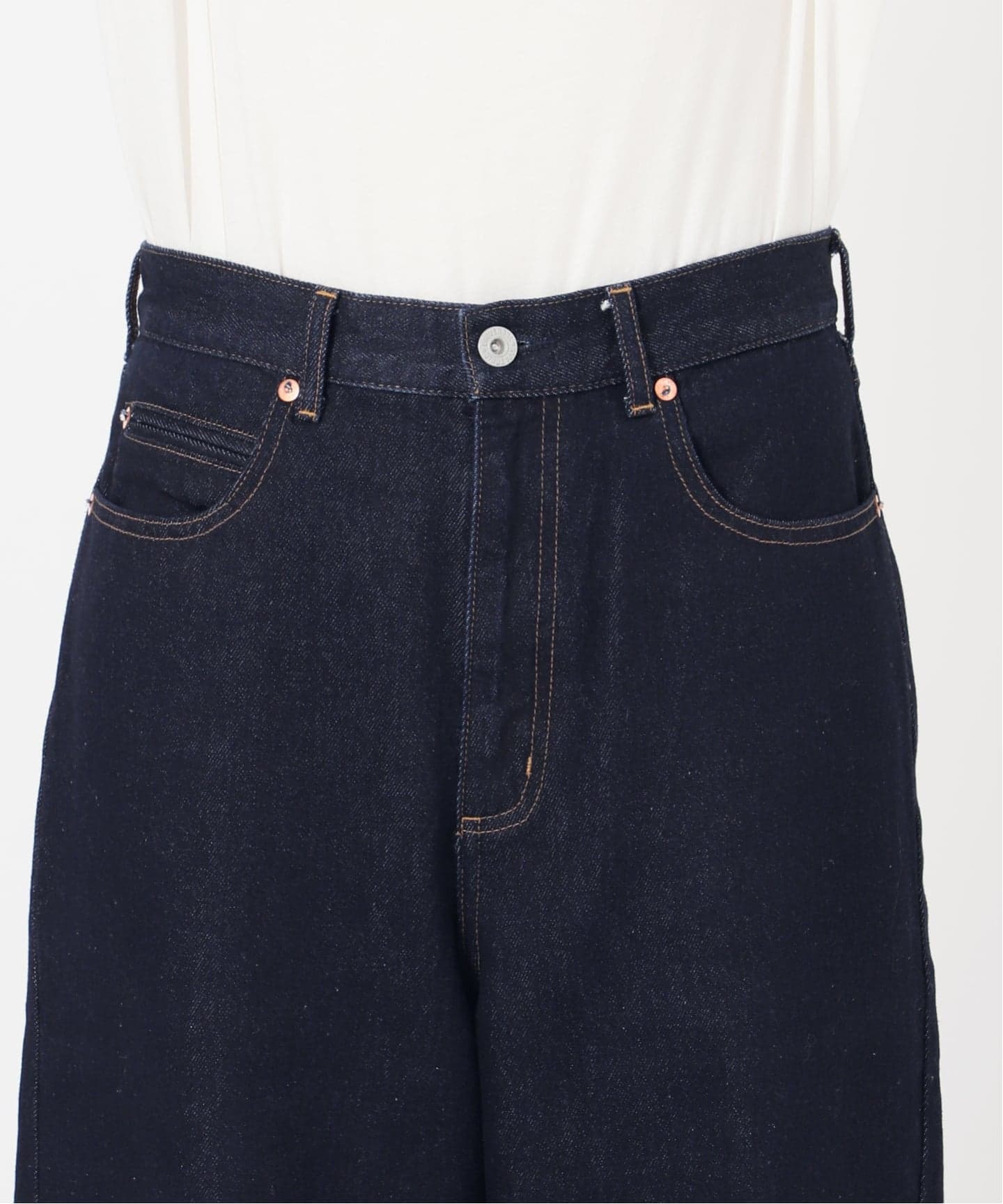 追加7》ウォッシャブル / DU JOUR / デュ ジュール BARREL BAGGY JEAN