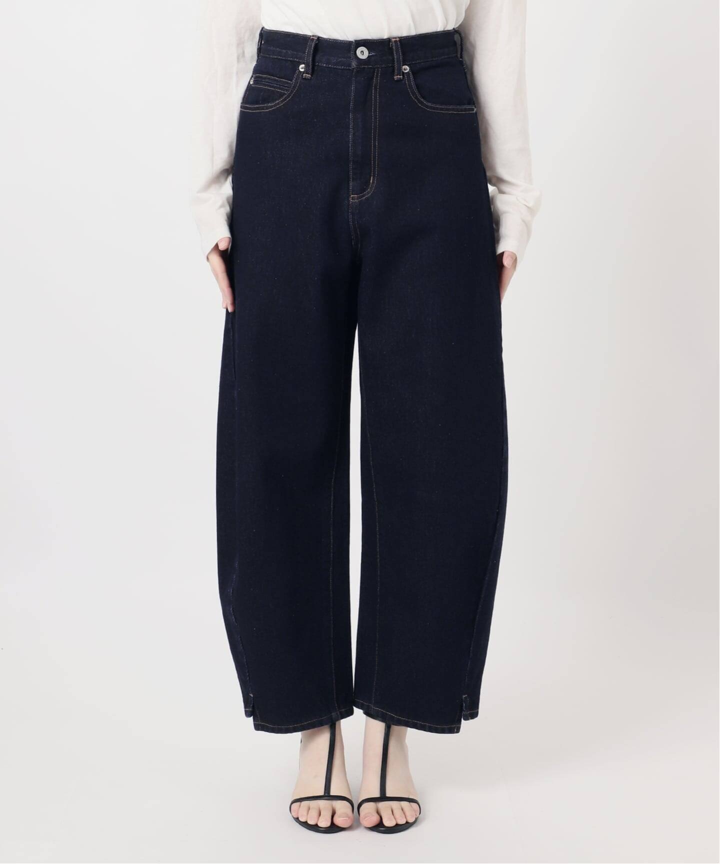 追加7》ウォッシャブル / DU JOUR / デュ ジュール BARREL BAGGY JEAN