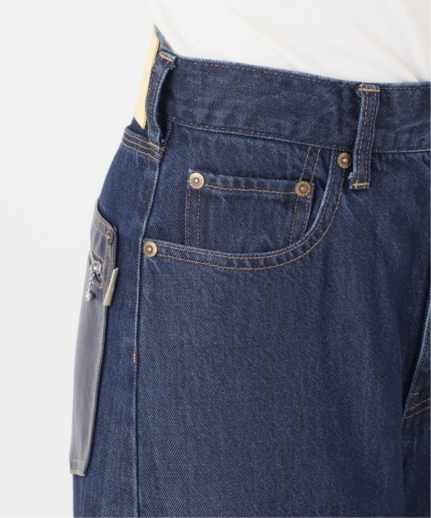 DU JOUR/デュ ジュール BARREL BAGGY JEAN ブルー　36 B.C STOCK（ベーセーストック）の「ウォッシャブル / DU JOUR