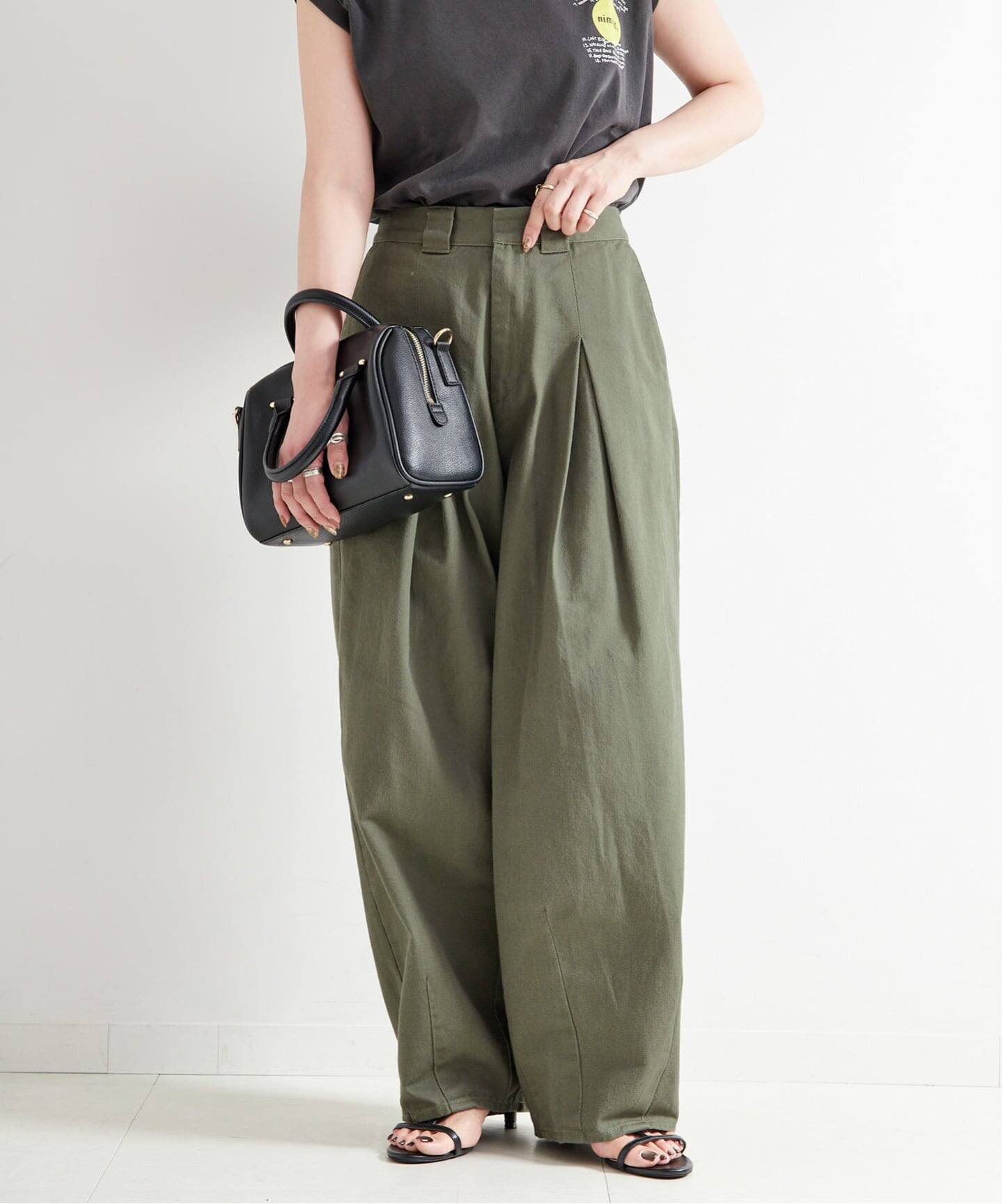 ウォッシャブル / ヘビードリルタックバギーチノ（チノパンツ）｜B.C