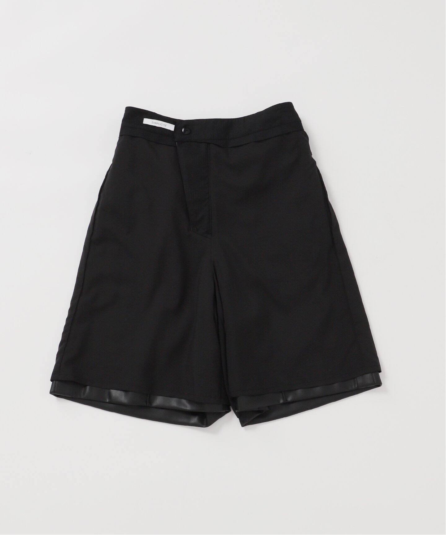 BACCA レザーハーフパンツ bacca ラムレザー ハーフパンツ 36 1度のみ短時間着用 - メルカリ