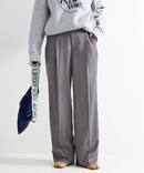 手洗い可 / 吸湿発熱 / ウースティッドウールライクトラウザー