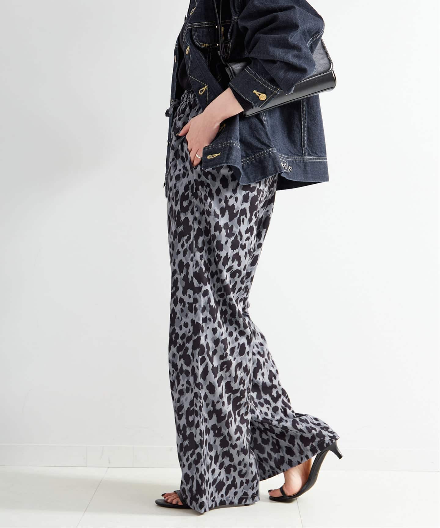 WEB＋一部店舗限定】ウォッシャブル / レオパードパンツ（その他パンツ