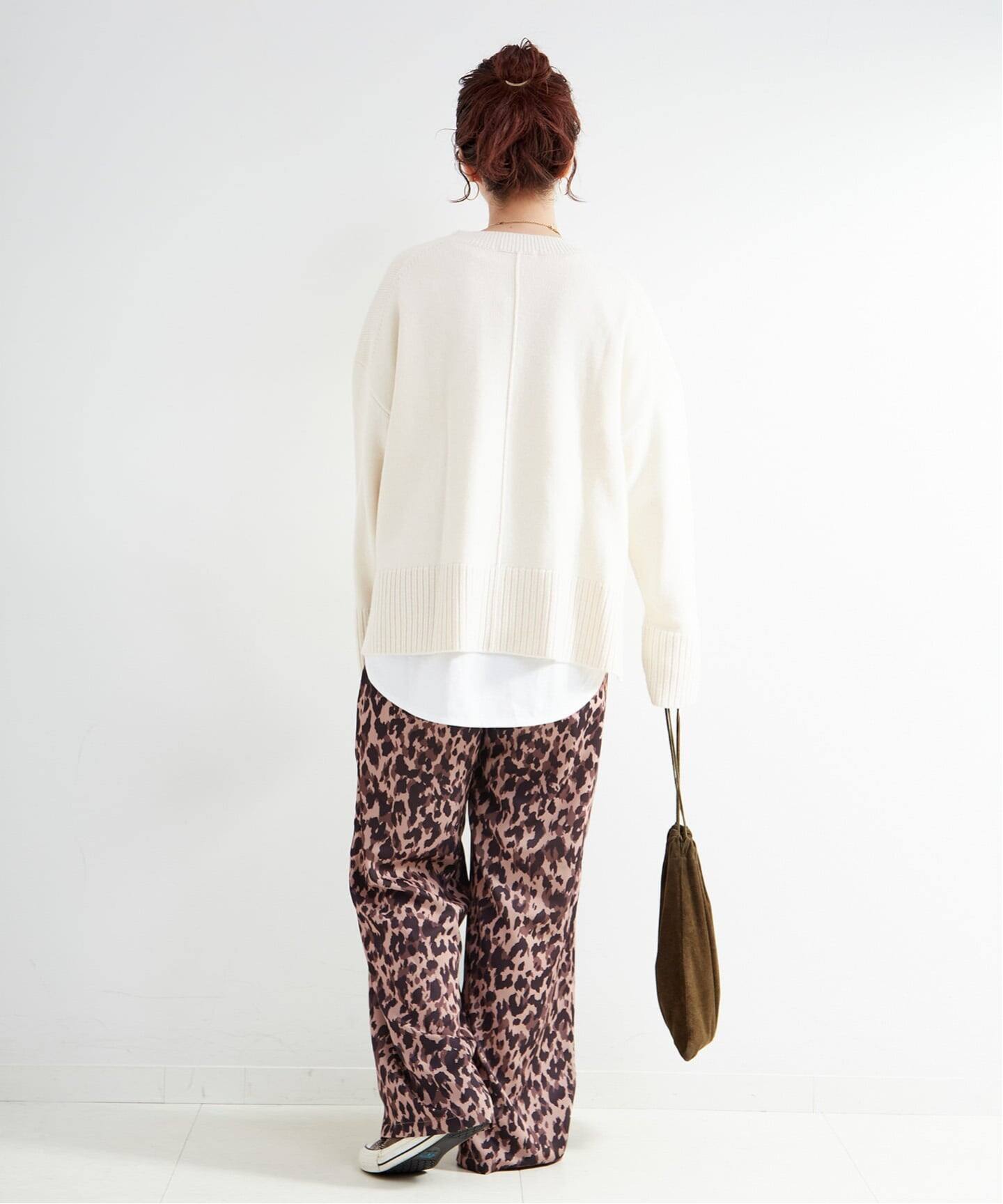 WEB＋一部店舗限定】ウォッシャブル / レオパードパンツ（その他パンツ