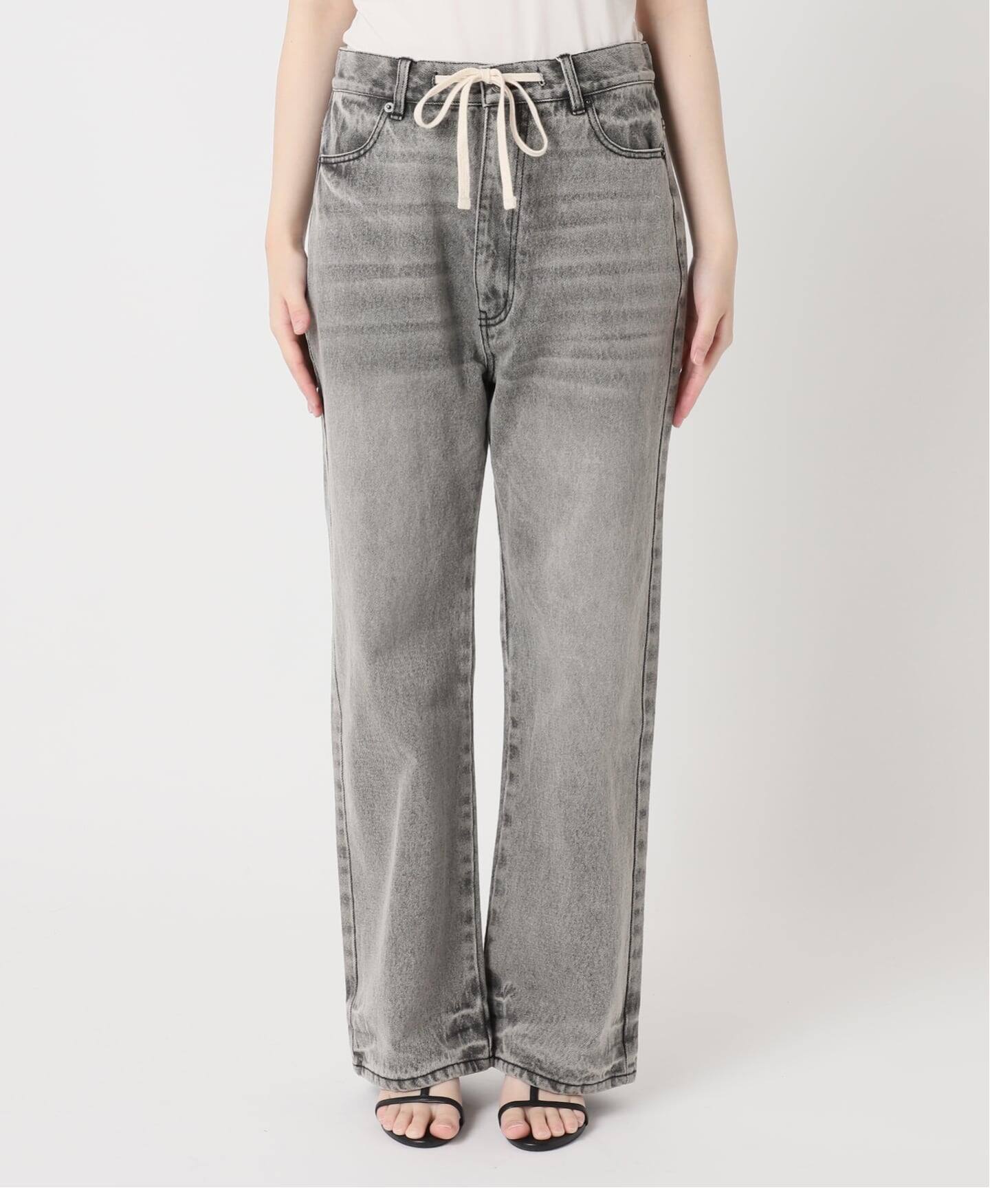 WEB限定】ウォッシャブル /ドロストデニム（デニムパンツ・ジーンズ