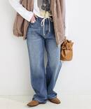 【WEB限定】ウォッシャブル /ドロストデニム