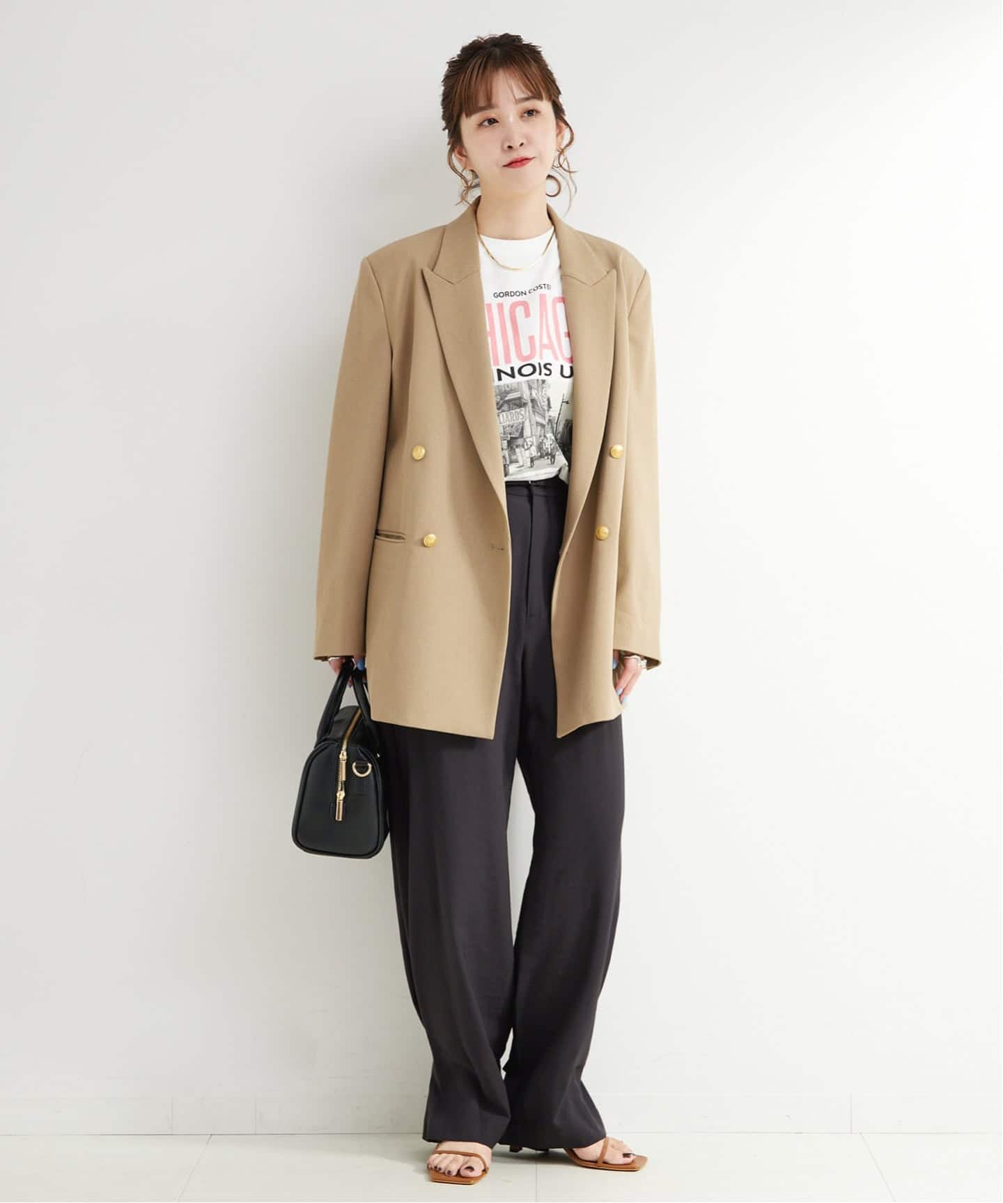 ウォッシャブル / タブヘムパッチポケットパンツ（スラックス）｜B.C