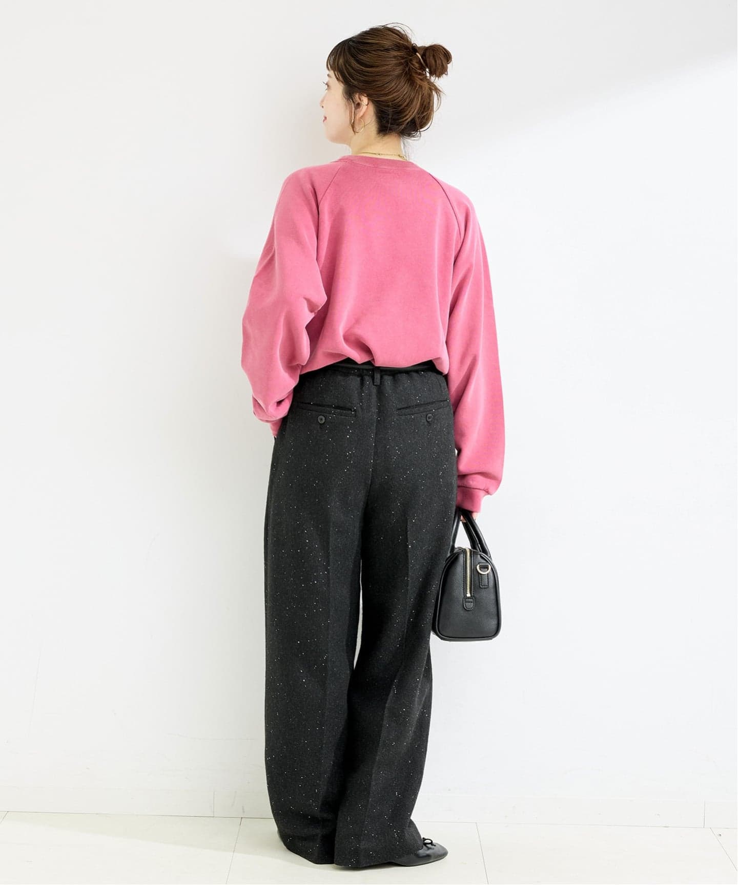 saint laurent paris スパンコールツイードスラックス saint laurent paris スパンコールツイードスラックス V11837