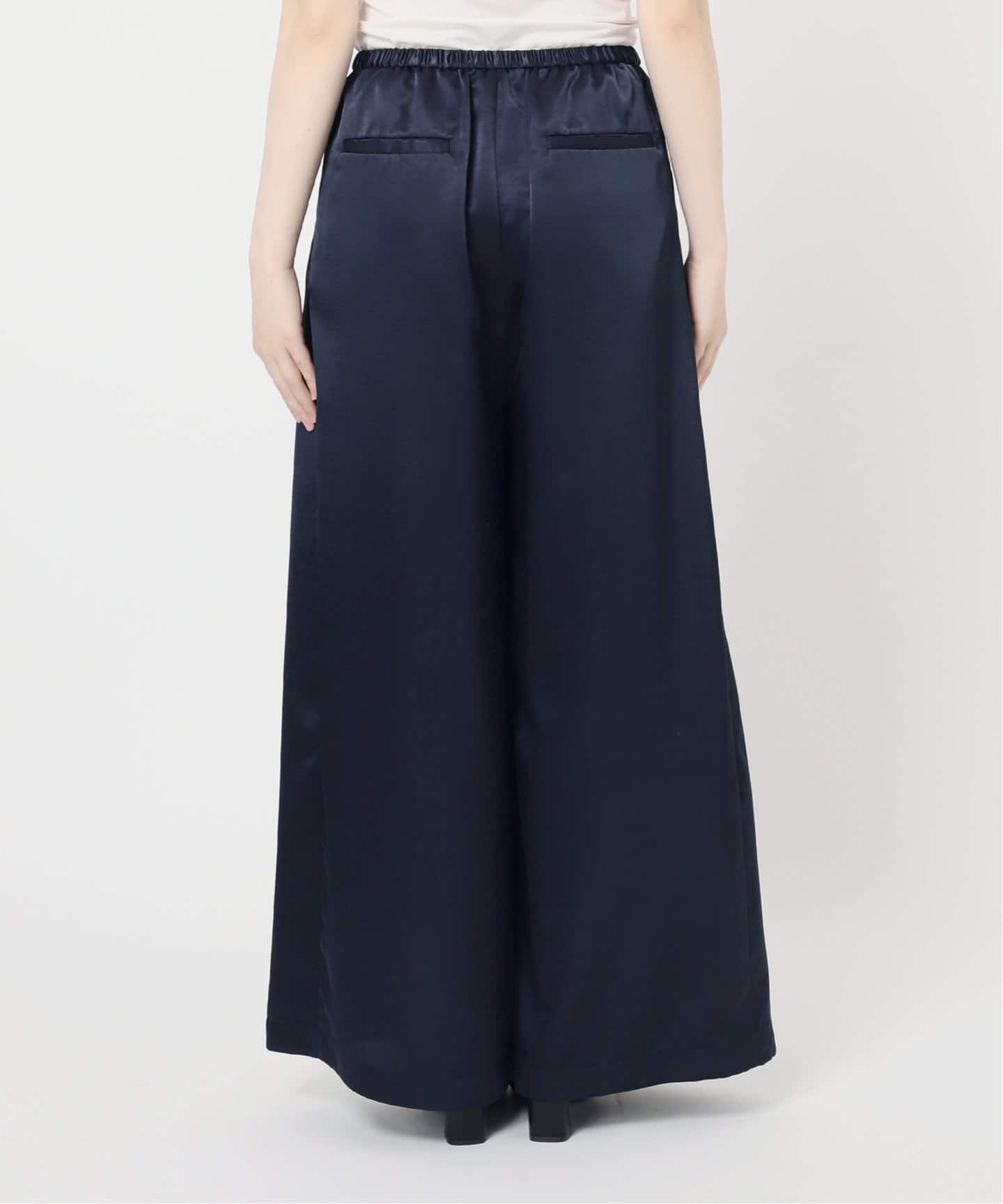 TOTEME【関税送料込＆VIP価格】25SS◆サテンワイドパンツ TOTEME【関税送料込＆VIP価格】25SS◇サテンワイドパンツ