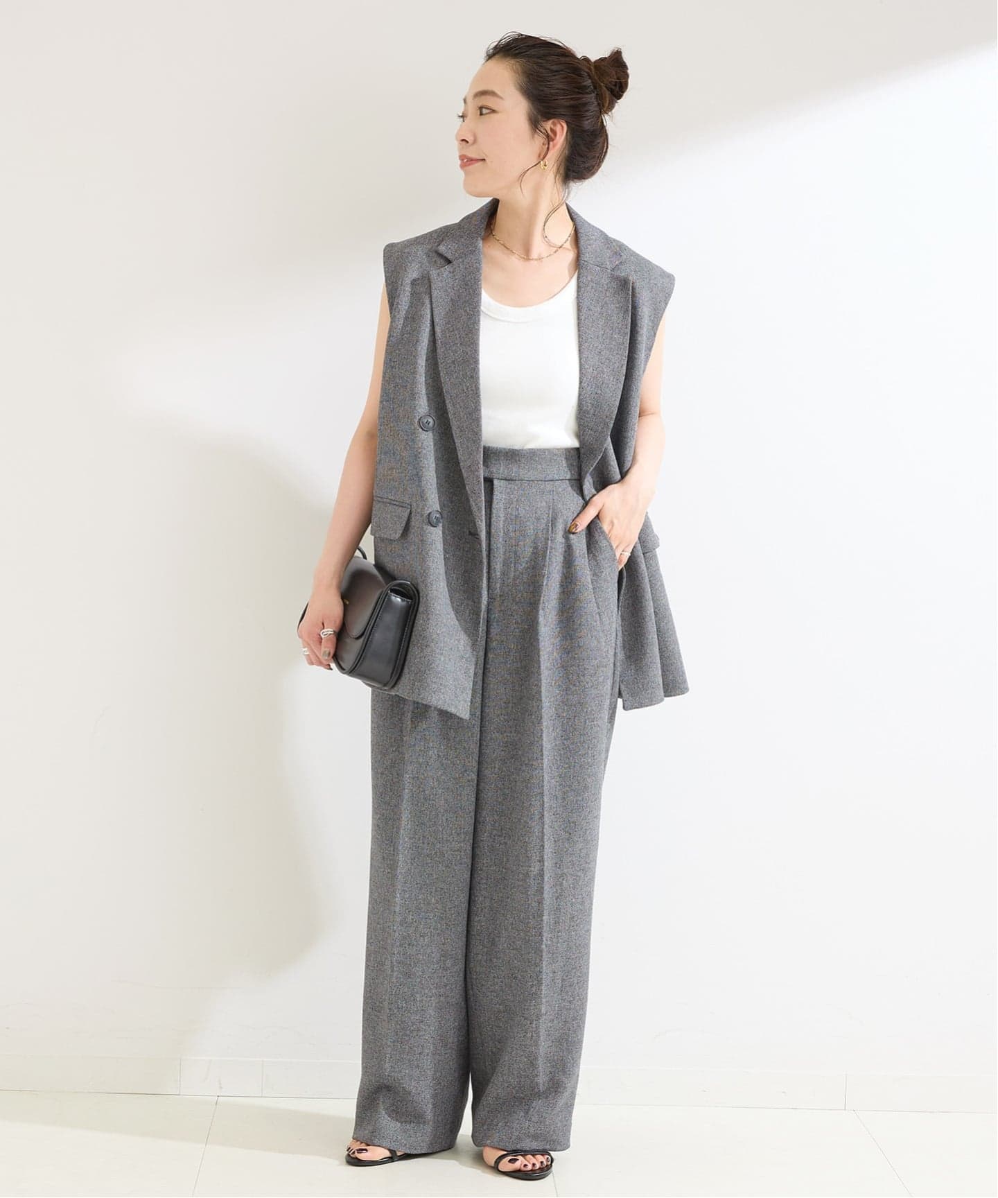 ふく　パンツ2点セット B.C STOCK（ベーセーストック） パンツ 「追加2」「2点セット」ジレ+2