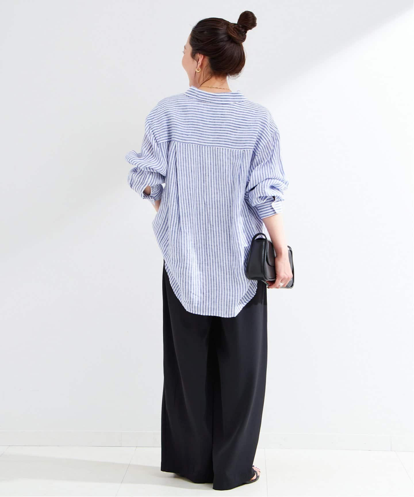 追加》【WEB限定】ウォッシャブル / タックワイドパンツ