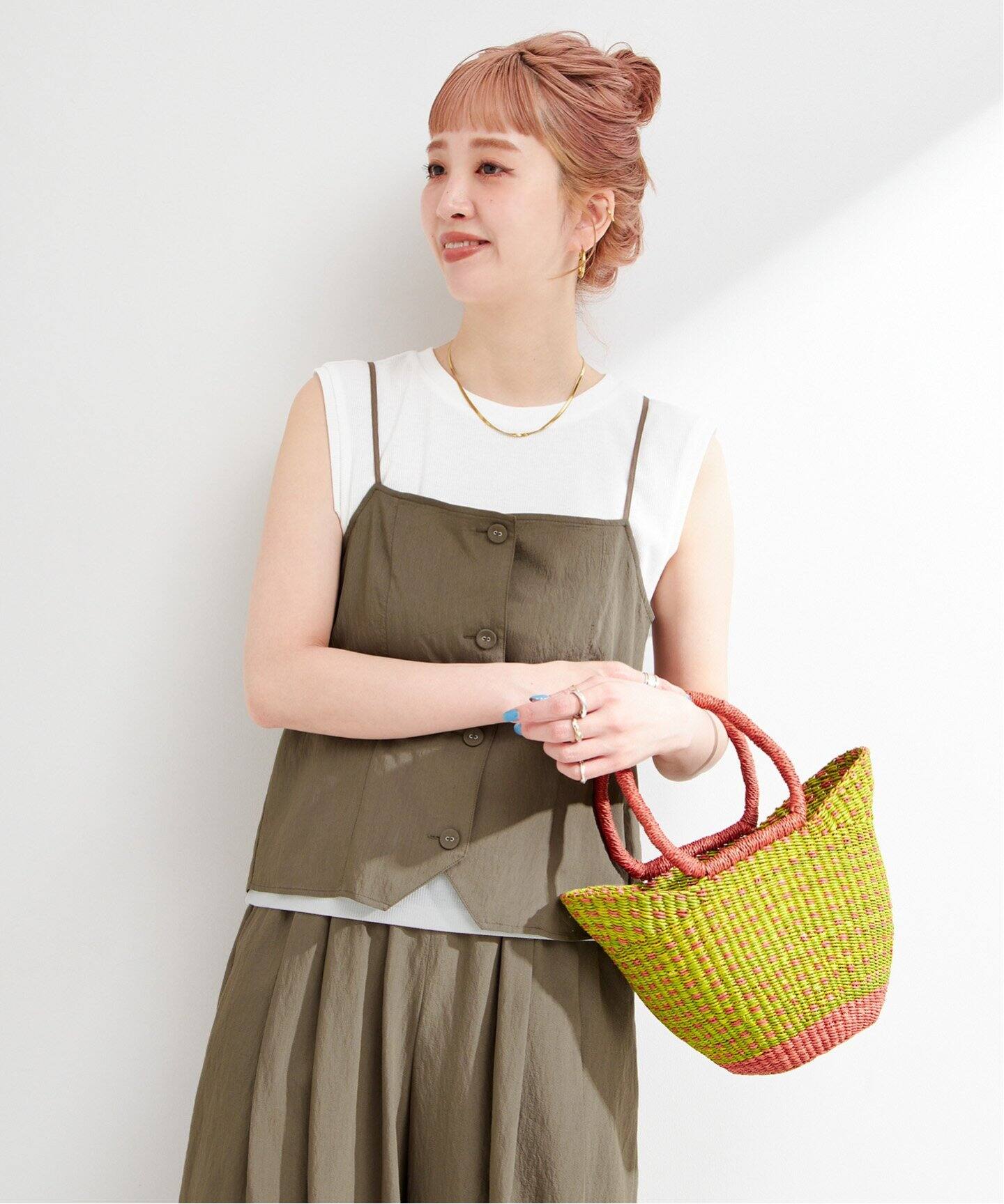 追加》《3点セット》手洗い可 / キャミソールスタイル（その他パンツ