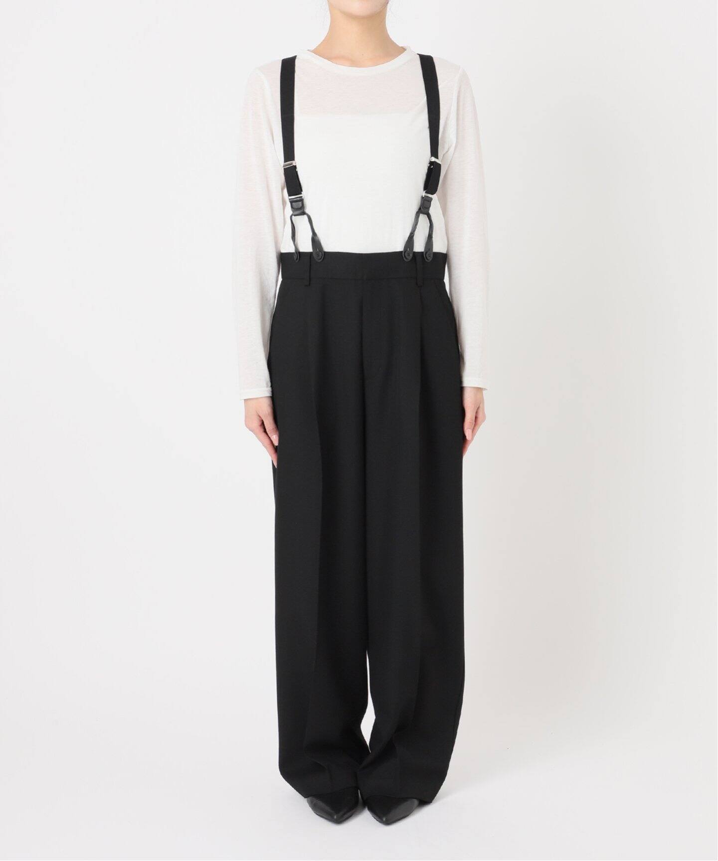 Ground Y SUSPENDERS(FREE SIZE Black): Ground Y｜THE SHOP