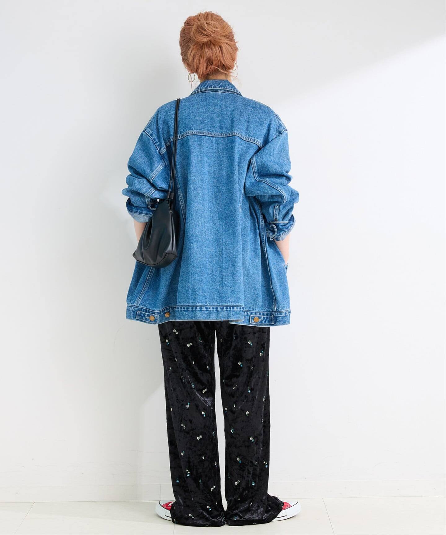 追加》【WEB限定】手洗い可 / ベロアパンツ（その他パンツ）｜B.C