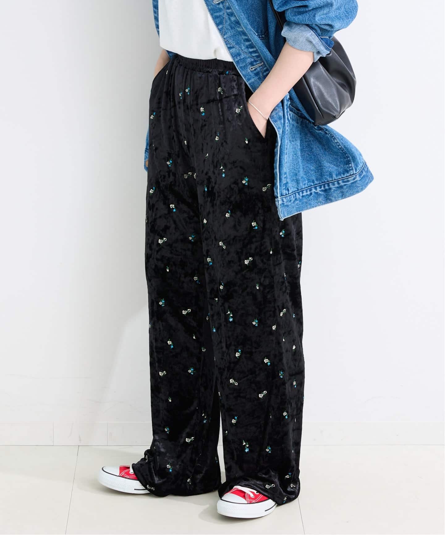 手洗い可 / ベロアパンツ（その他パンツ）｜B.C STOCK（ベーセー