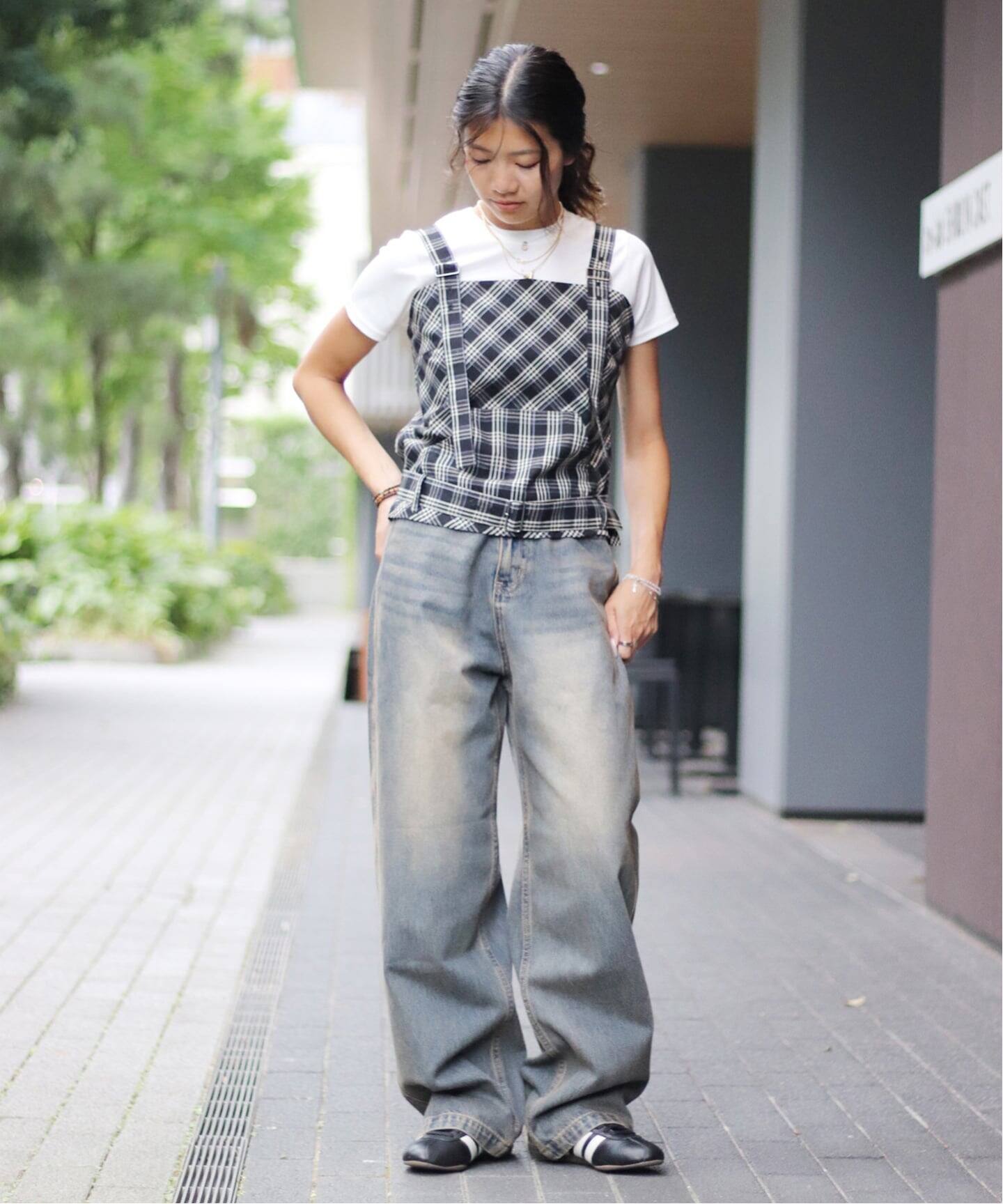 ヴィンテージウォッシュ バギージーンズ / Vintage Wash Baggy Jeans