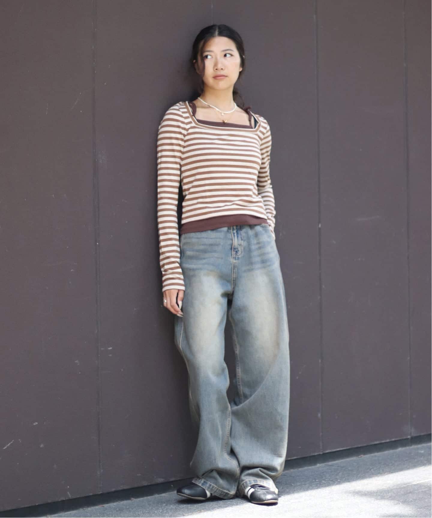 ヴィンテージウォッシュ バギージーンズ / Vintage Wash Baggy Jeans