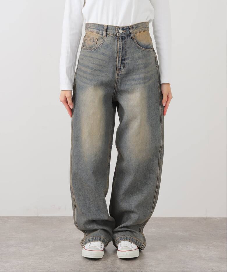 ヴィンテージウォッシュ バギージーンズ / Vintage Wash Baggy Jeans 