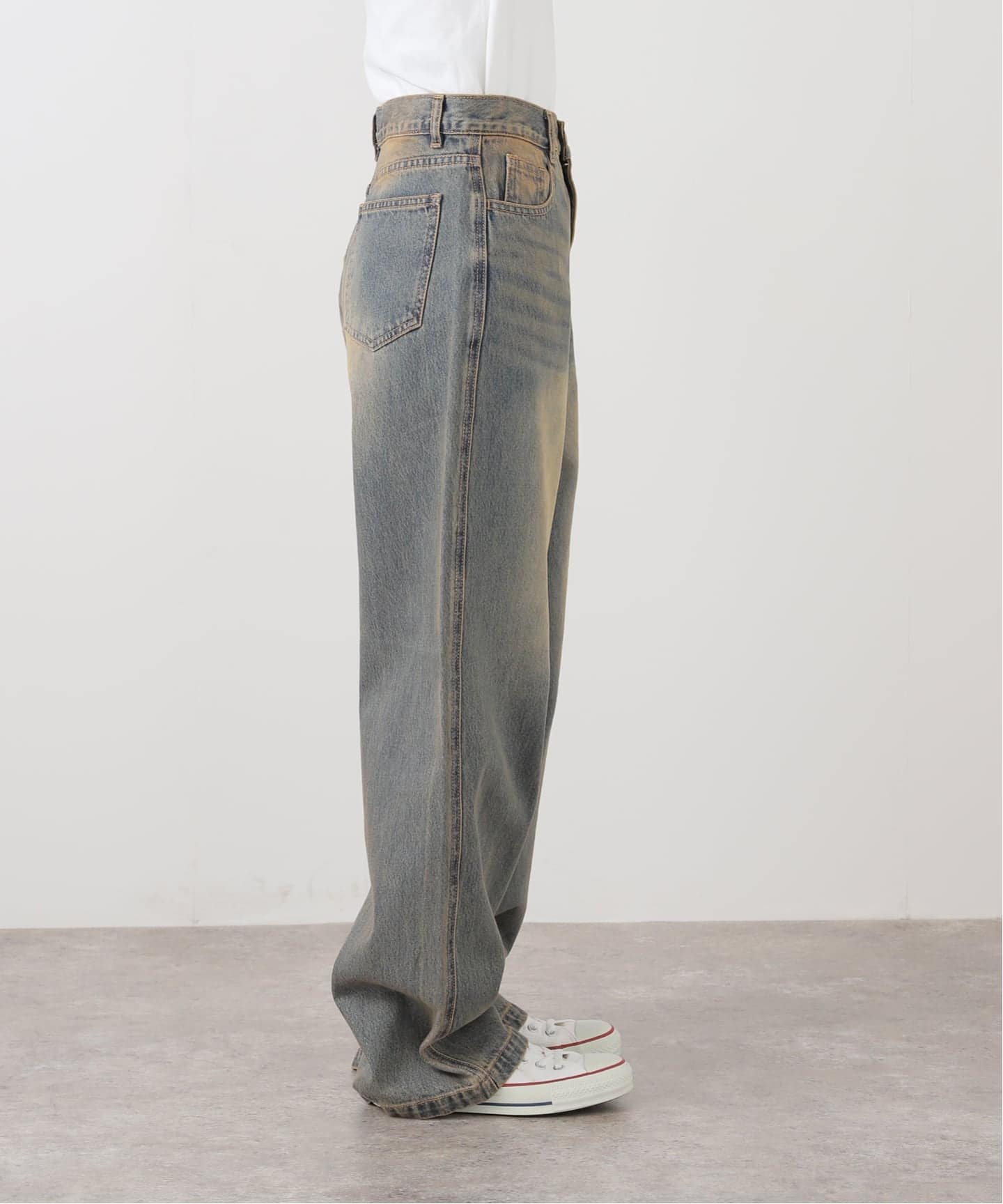 ヴィンテージウォッシュ バギージーンズ / Vintage Wash Baggy Jeans