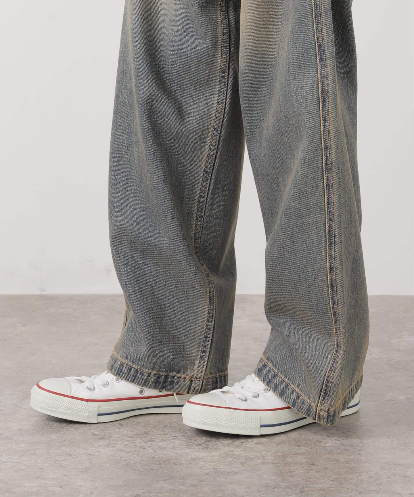 ヴィンテージウォッシュ バギージーンズ / Vintage Wash Baggy Jeans