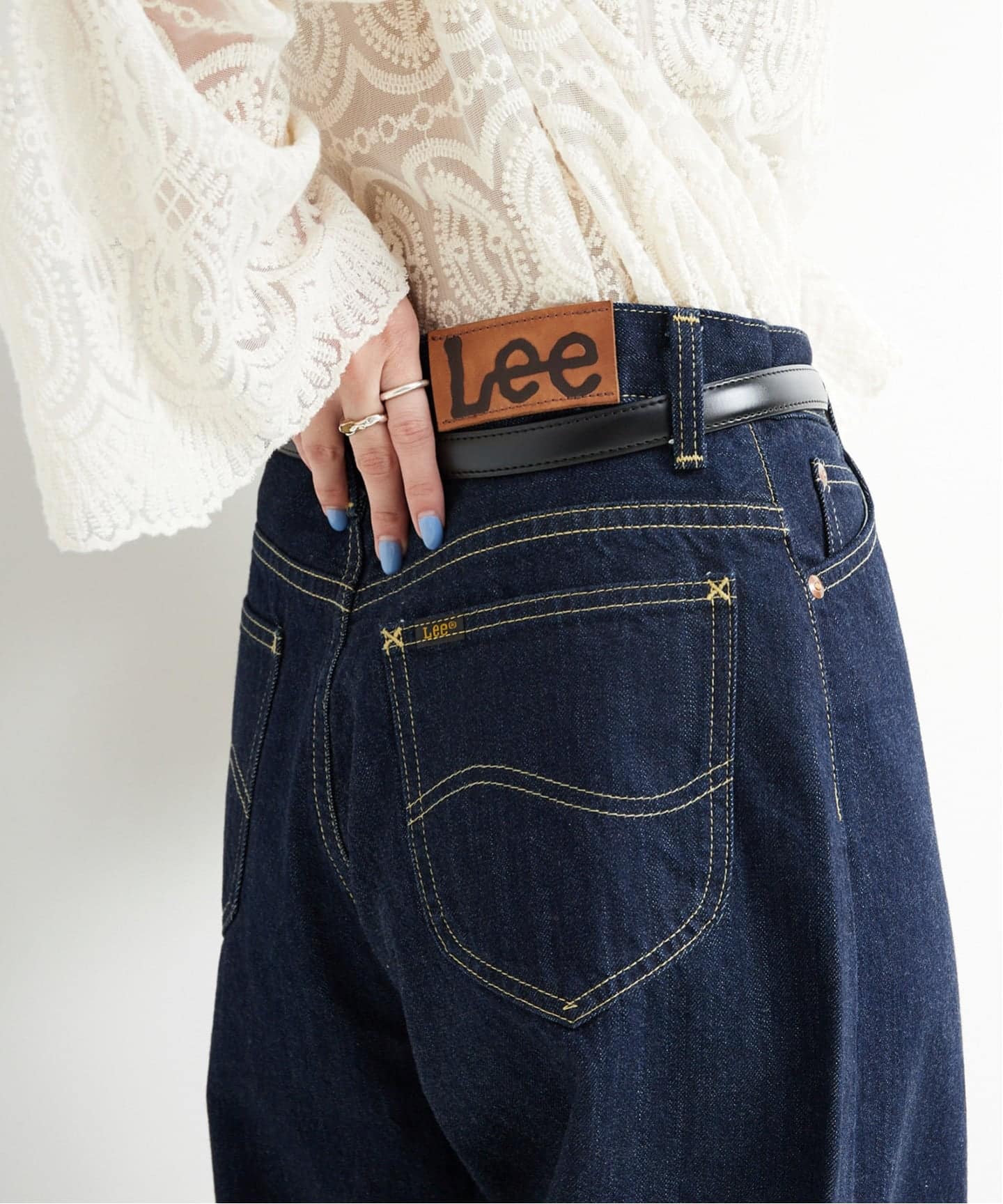 ウォッシャブル / LEE/リー 別注 カーブパンツ（デニムパンツ