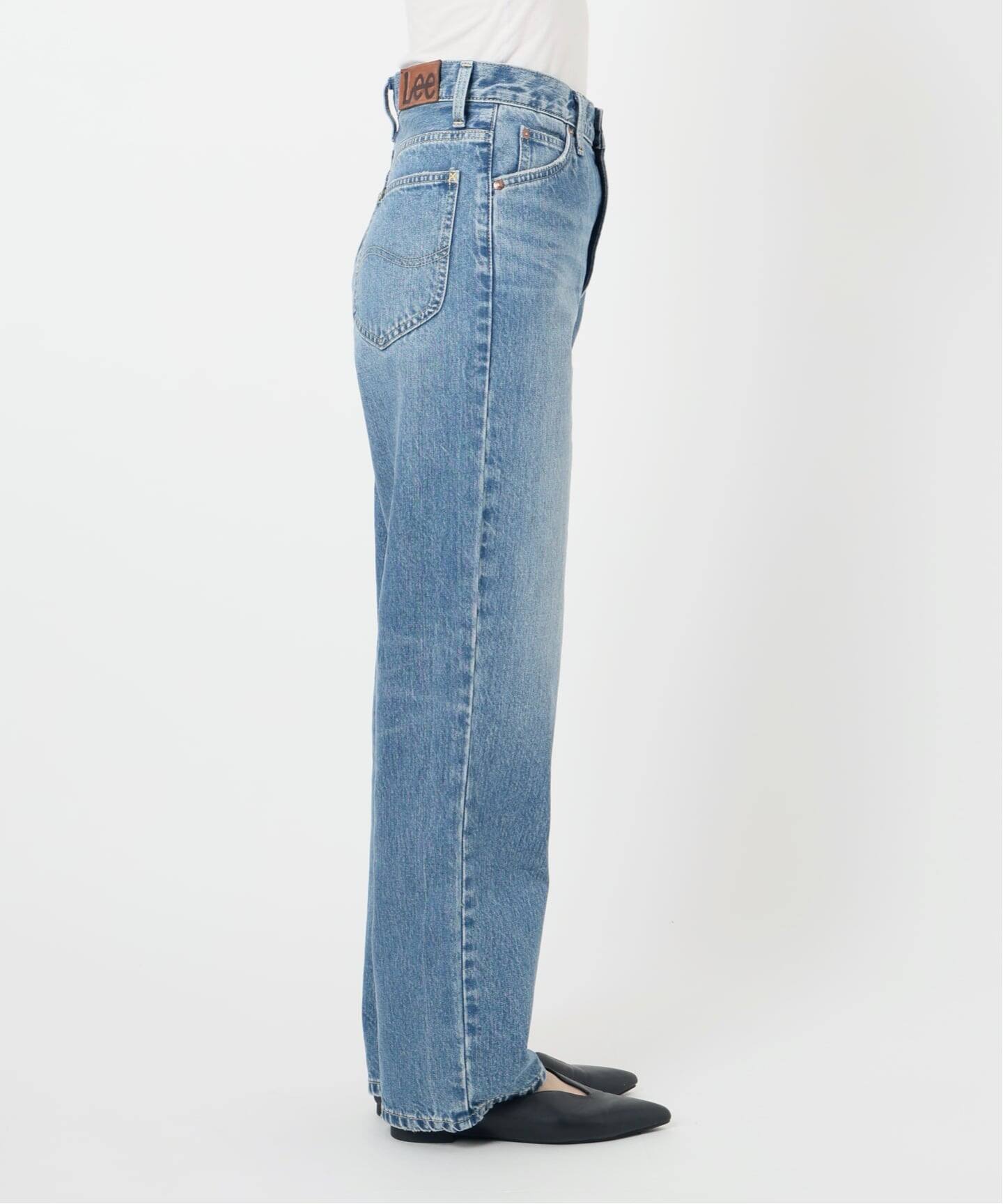 ベーセーストック（B．C STOCK）/ウォッシャブル / LEE/リー 別注 ストレートデニムパンツ ウォッシャブル / LEE/リー 別注 ストレートデニムパンツ（デニム