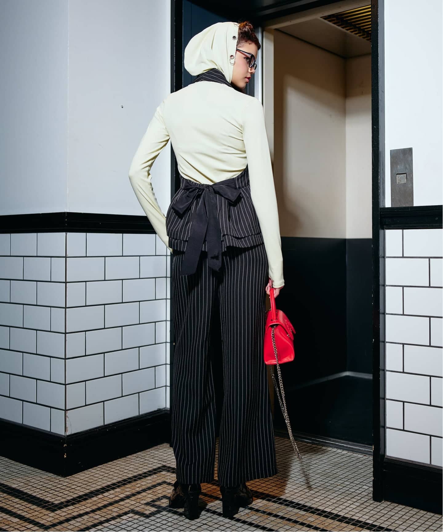 ANNA SUI NYC / アナスイエヌワイシー ピンストパーティーパンツ