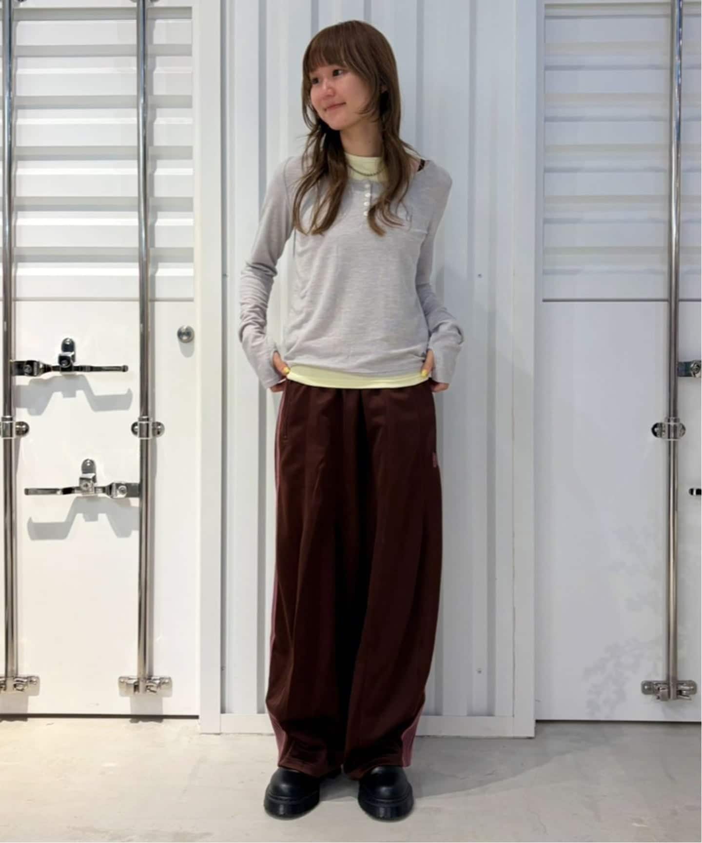 NEEDLES / ニードルズ H.D. Track Pant - Poly Smooth（ジャージ