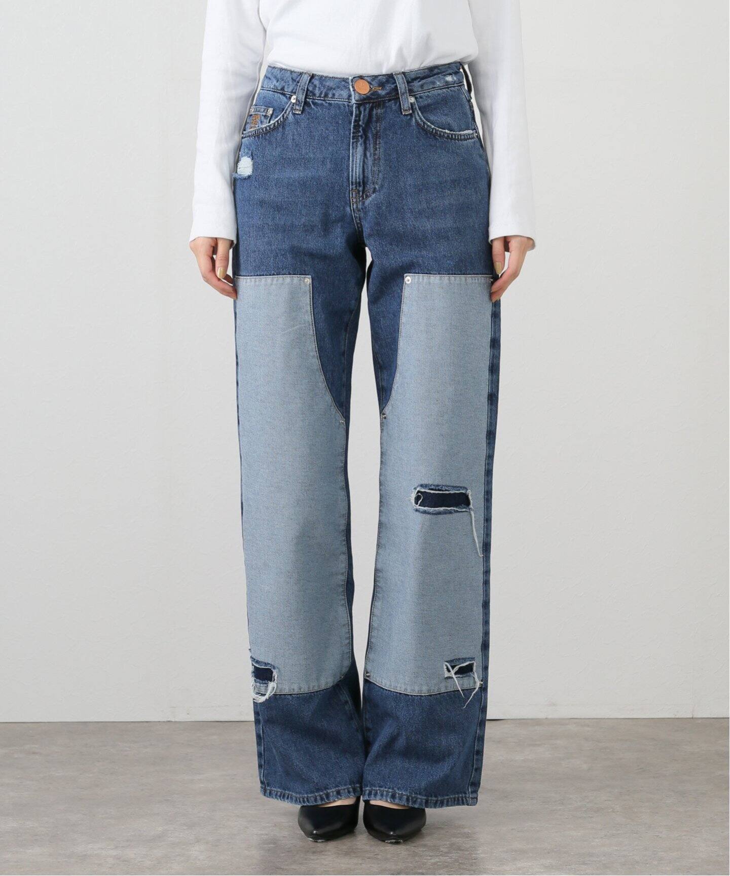 One Tea spoon / ワンティースプーン BLUE THUNDER WIDE LEG