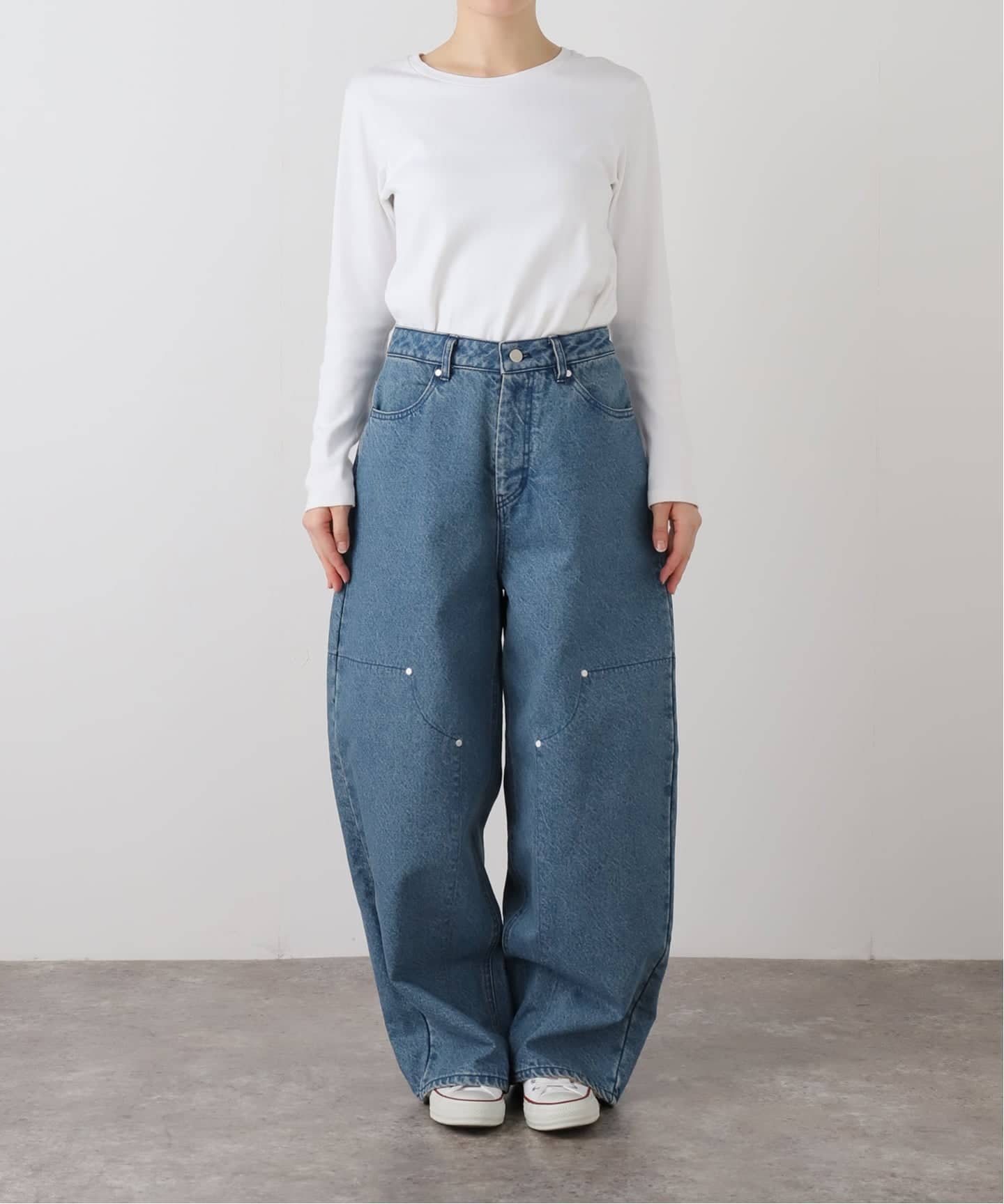 イロジカケ　irozikake 最新　デニム irojikake/イロジカケ REVERSIBLE DENIM PANTS（デニムパンツ