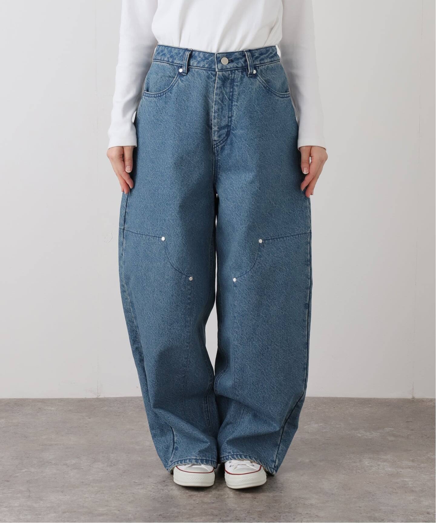 イロジカケ　irojikake パンツ irojikake/イロジカケ REVERSIBLE DENIM PANTS（デニムパンツ