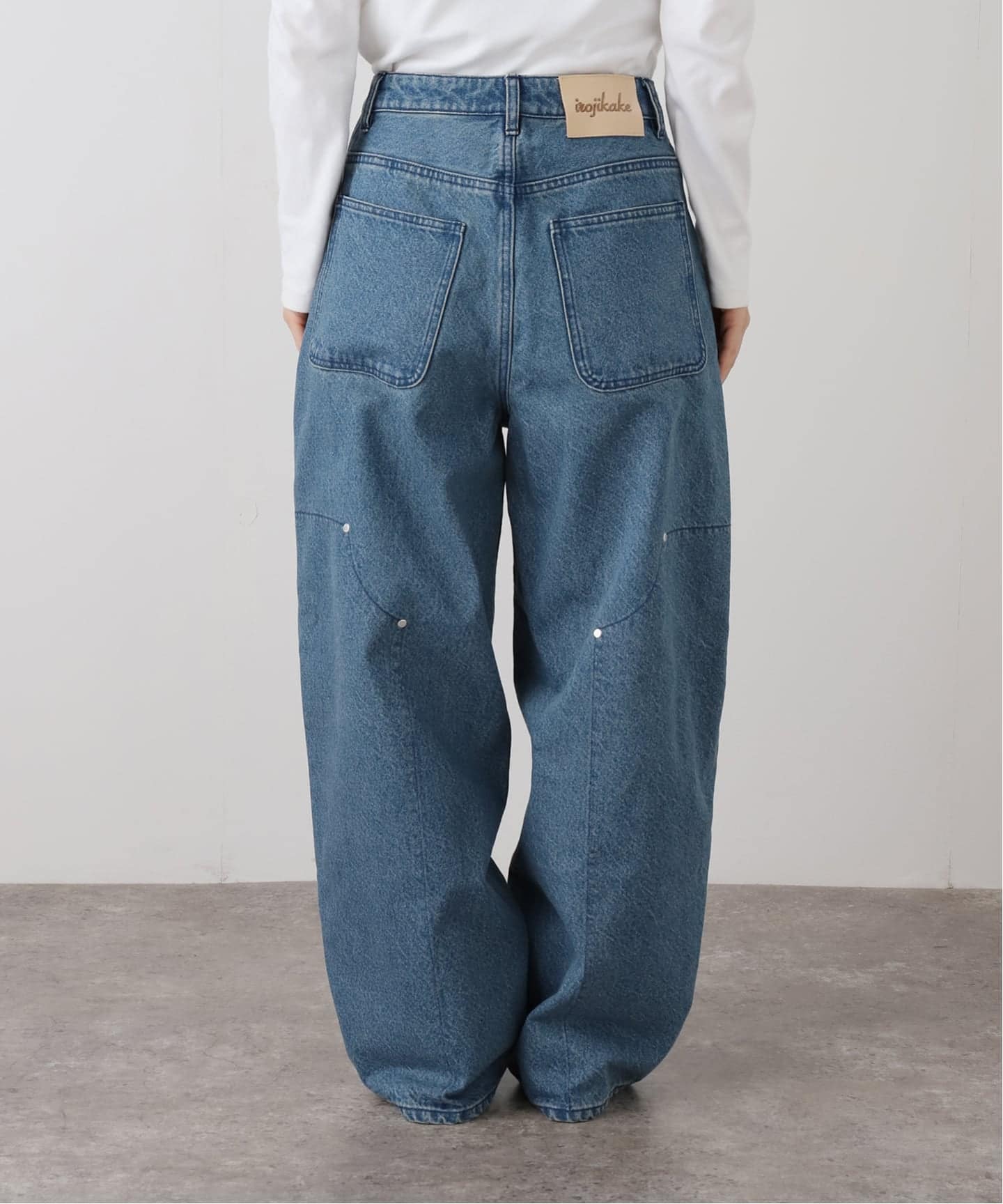 irojikake/イロジカケ REVERSIBLE DENIM PANTS（デニムパンツ