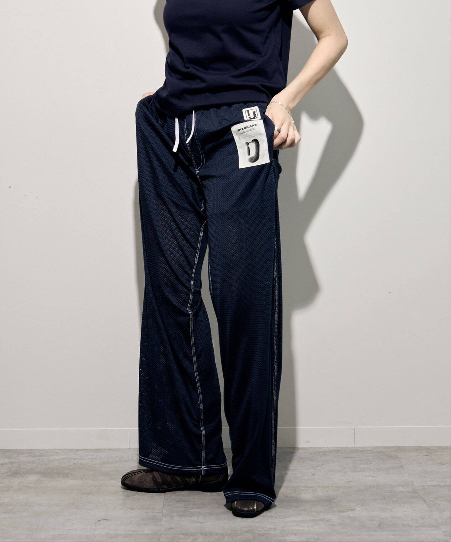 irojikake/イロジカケ Mesh pants（ジャージ／トラックパンツ）｜JOINT 