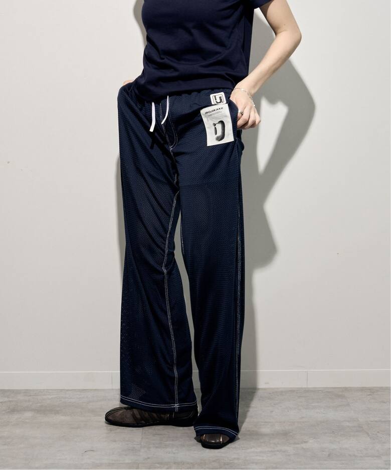 irojikake/イロジカケ Mesh pants（ジャージ／トラックパンツ）｜JOINT 