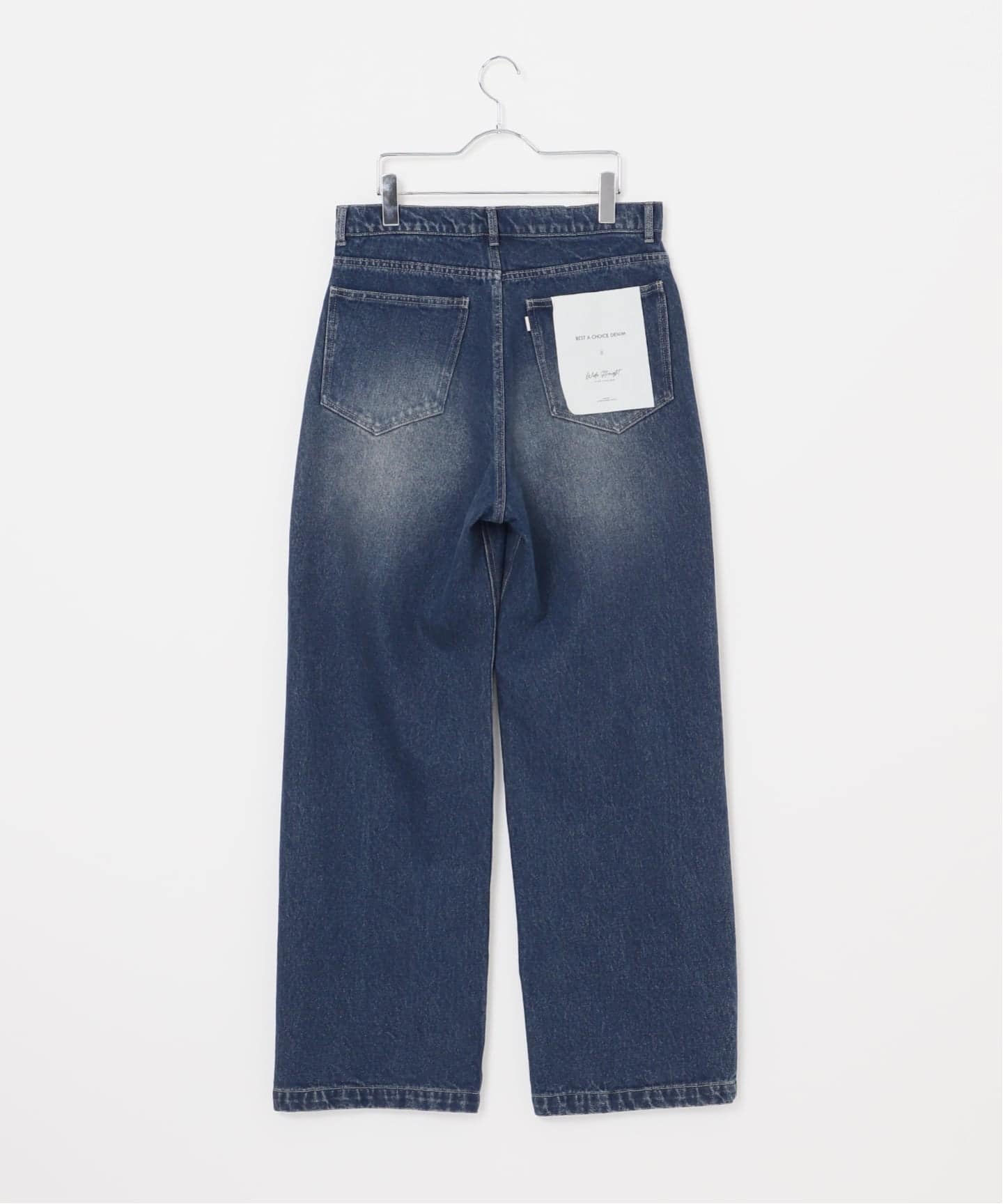 B.A.C.D] NEW 13oz ワイドストレートデニムパンツ（デニムパンツ