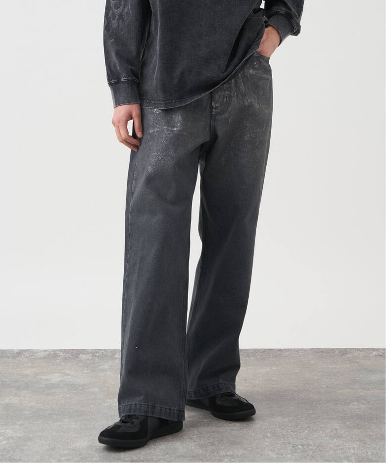 B.A.C.D] 13oz ワイドストレートデニムパンツ（デニムパンツ・ジーンズ 