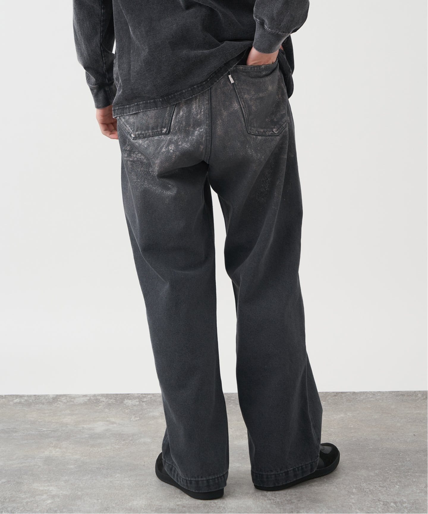 B.A.C.D] 13oz ワイドストレートデニムパンツ（デニムパンツ・ジーンズ