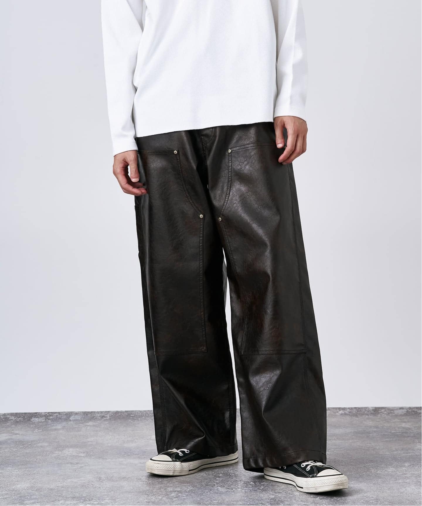 DIESEL フェイクレザーパンツ Amazon | [Diesel] [ディーゼル] レディス パンツ フェイク