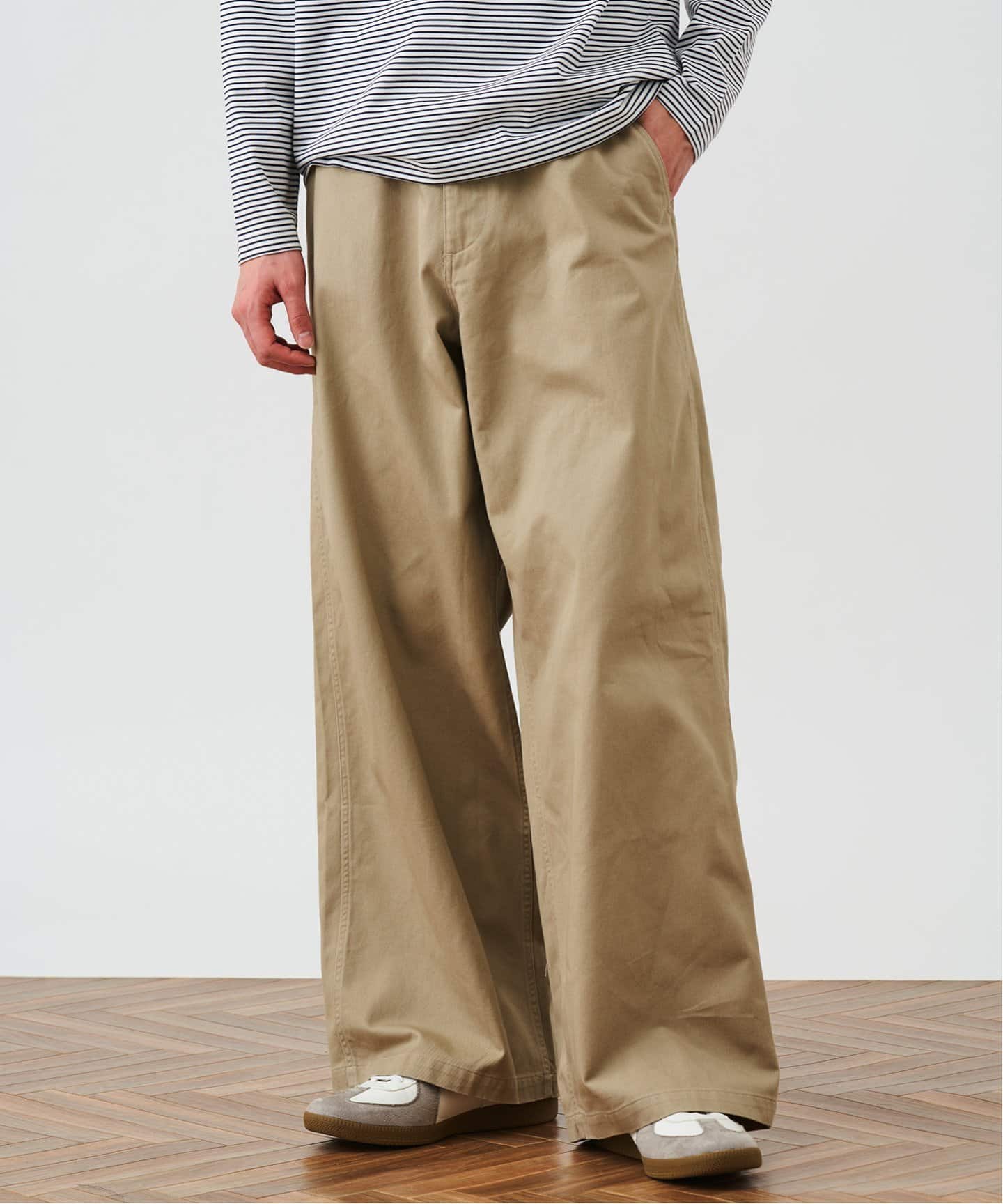 GRANTEX / グランテックス】バギーチノパンツ（チノパンツ）｜B.C