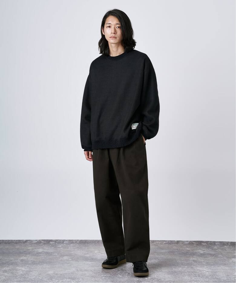 モールスキン イージーワイドパンツ（チノパンツ）｜B.C STOCK（ベー 