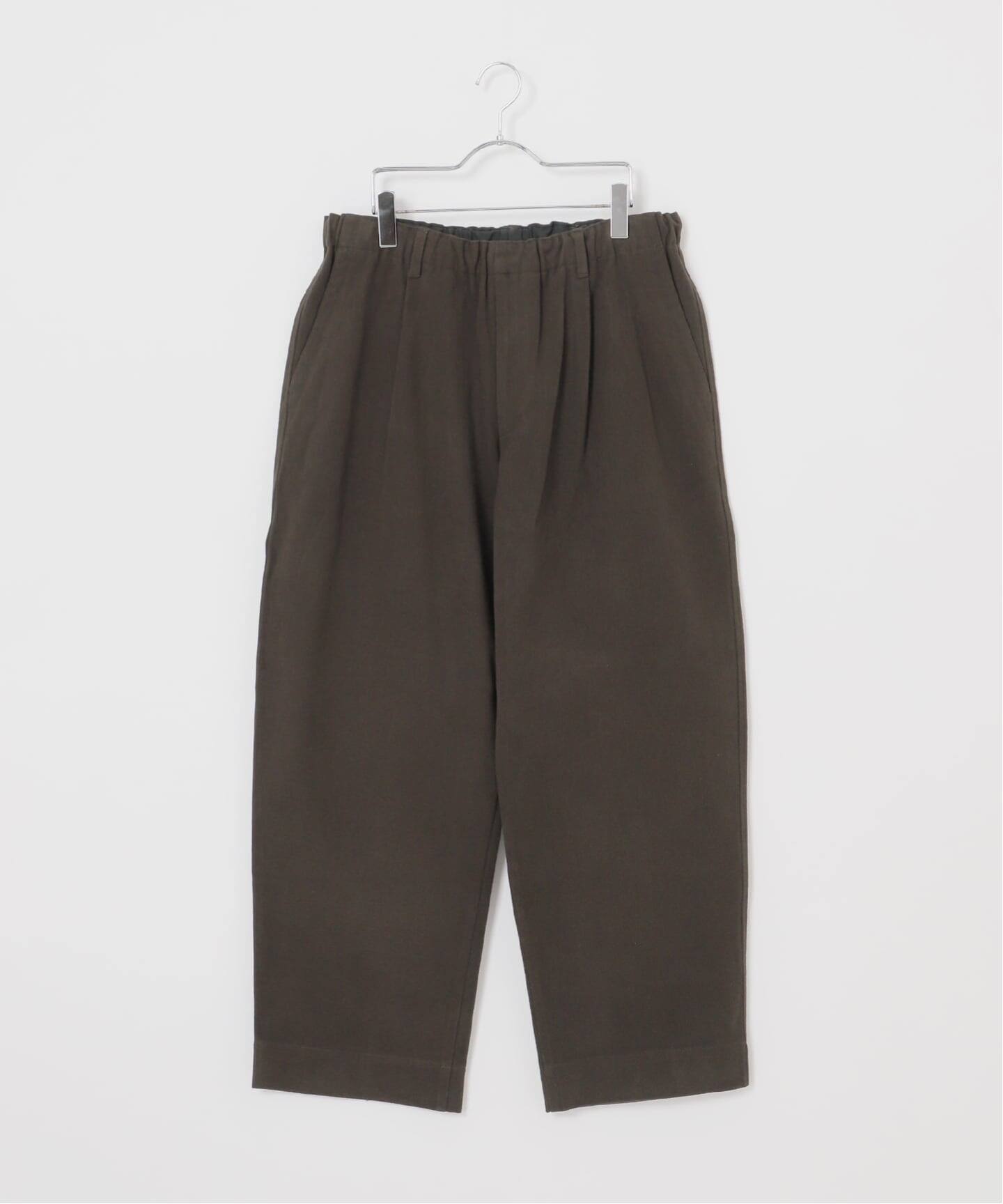 モールスキン イージーワイドパンツ（チノパンツ）｜B.C STOCK（ベー