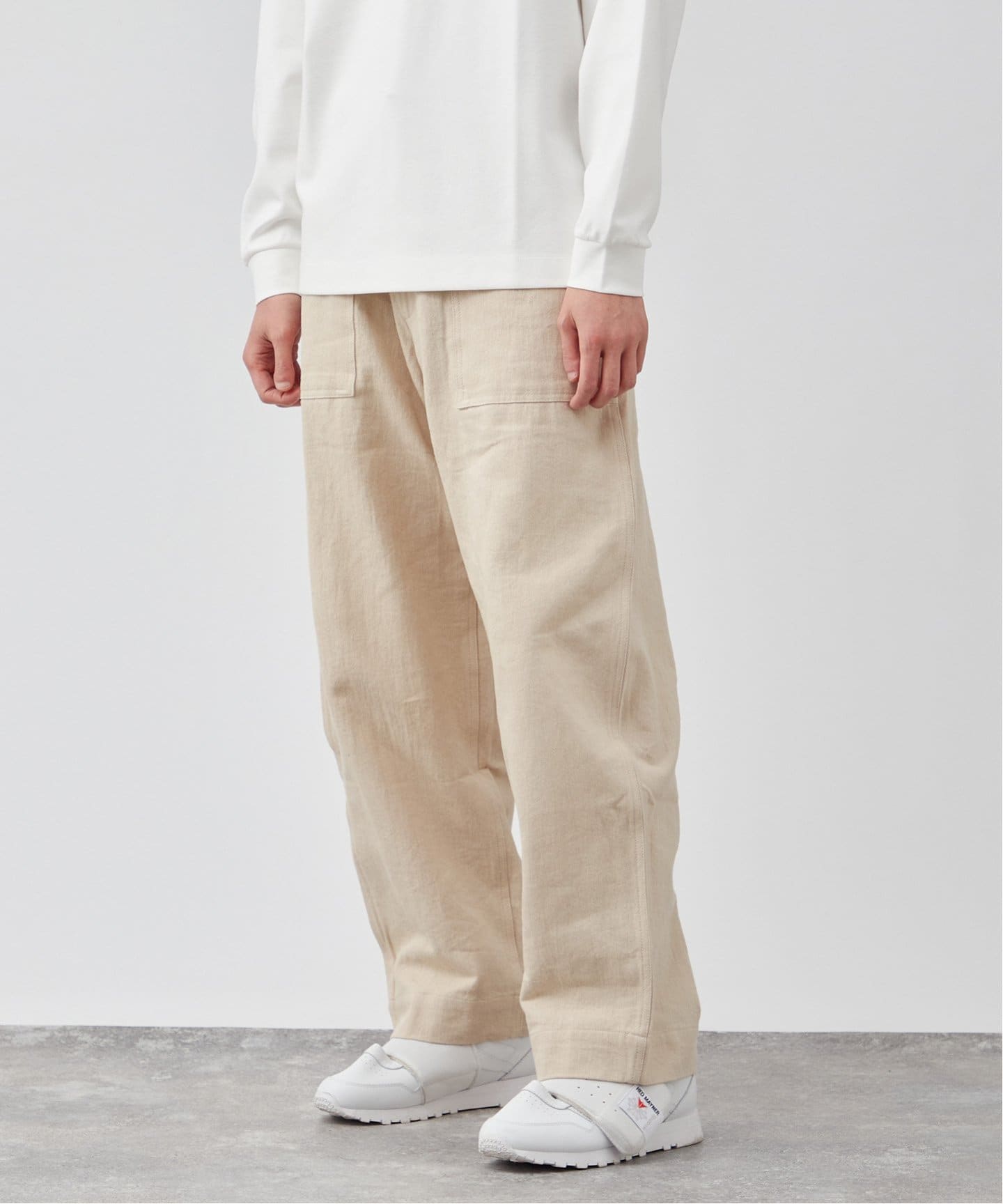 サルセーションカーゴパンツＬホワイト サルセーションカーゴパンツLホワイト MENS/ボトム/カーゴ