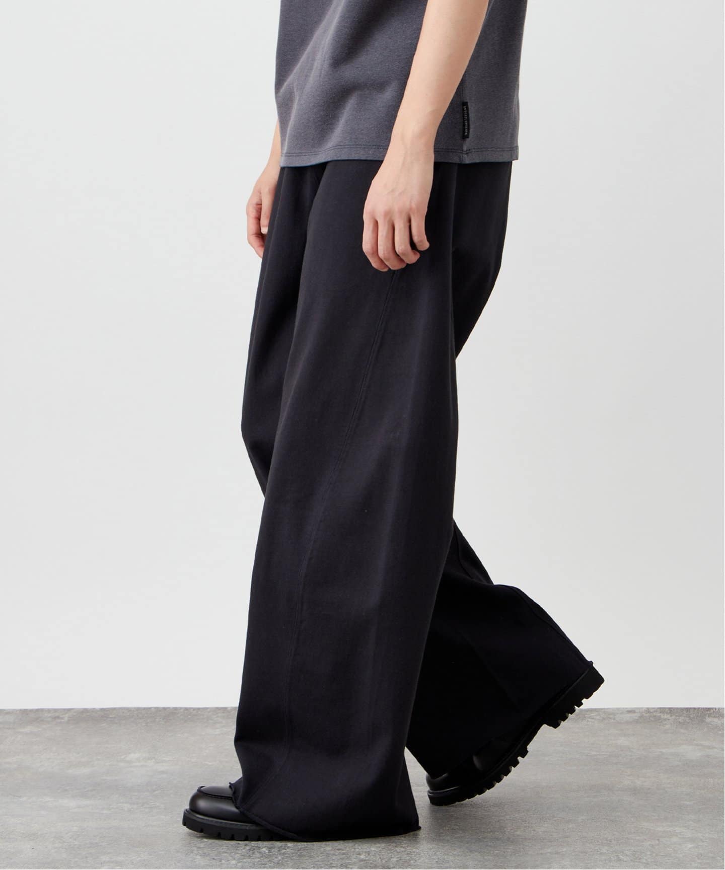 3D 天竺スウェット バギーパンツ（スウェットパンツ）｜B.C STOCK