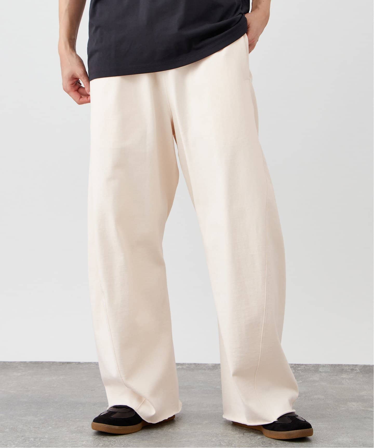 3D 天竺スウェット バギーパンツ（スウェットパンツ）｜B.C STOCK